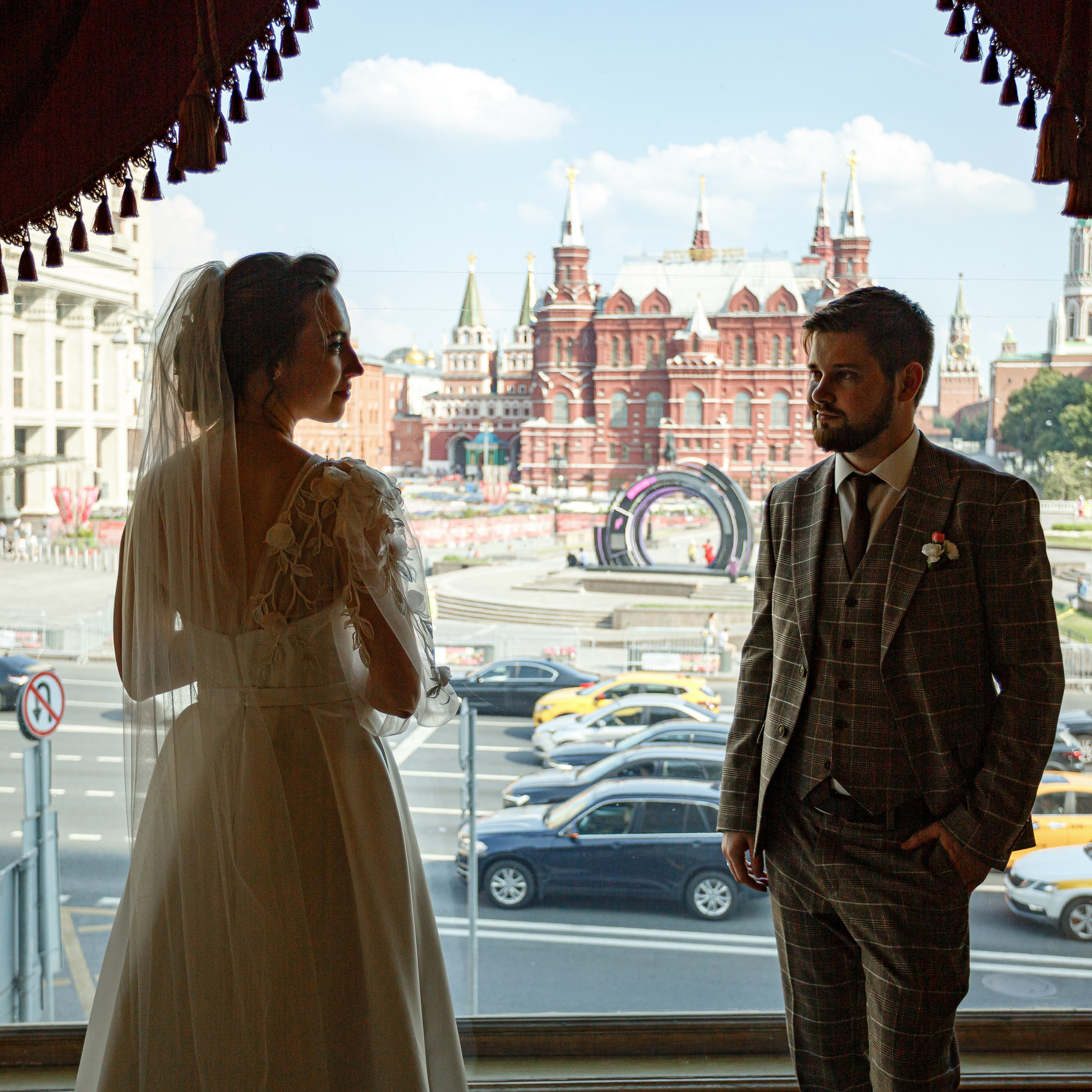 Регистрация брака в гостинице «Националь» г. Москва. Свадебный фотограф Москва и МО Сергей Киржаев