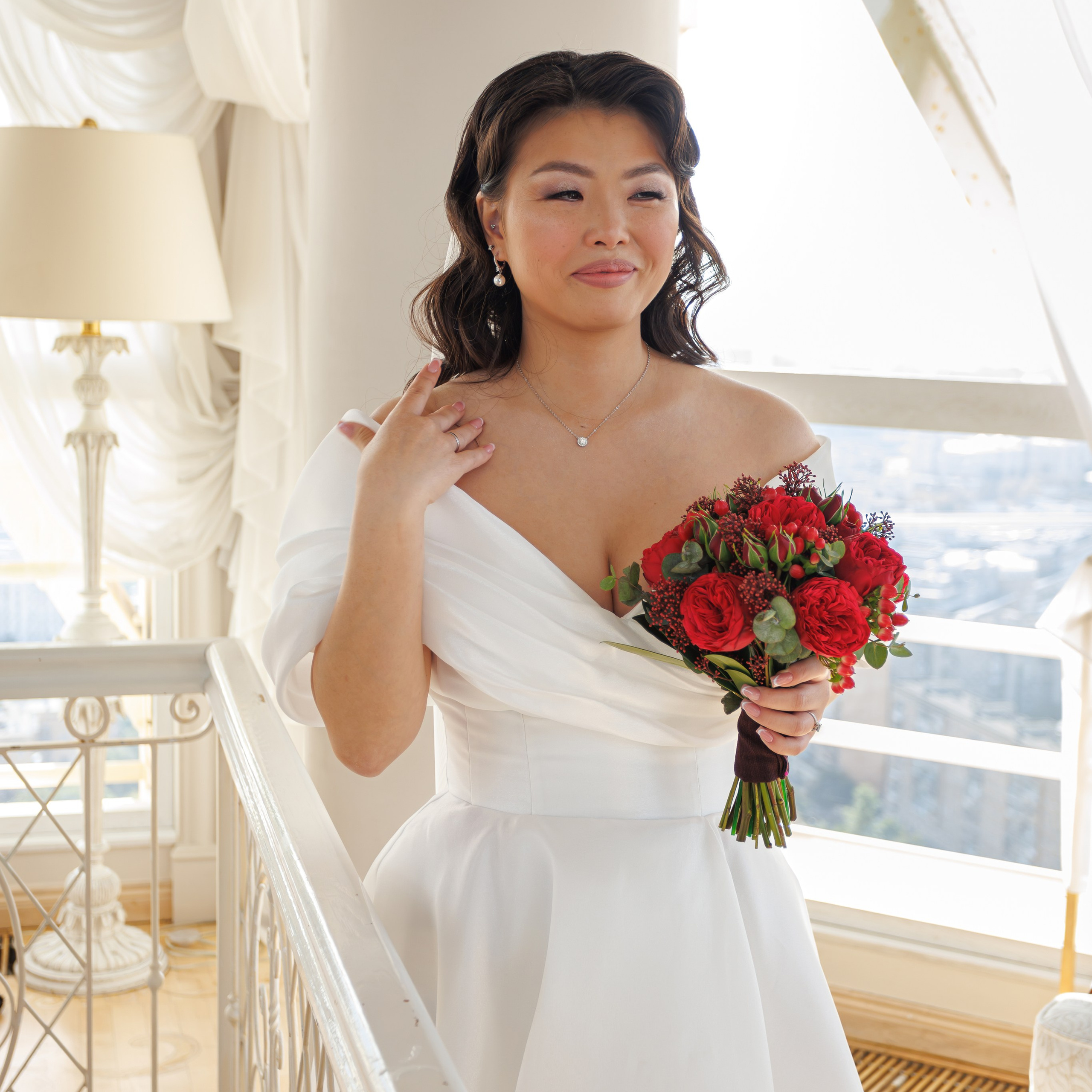 Регистрация брака в ресторане Романтик гостиница Украина. Свадебный фотограф Москва и МО Сергей Киржаев