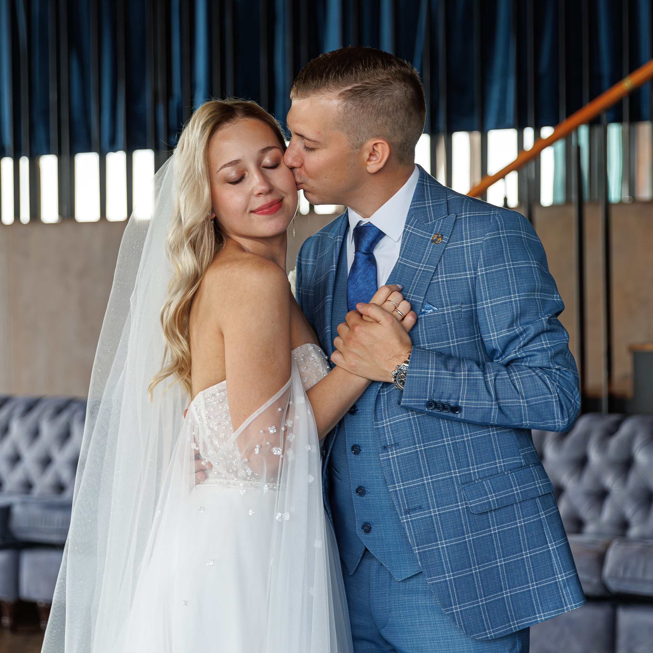 Регистрация брака в ресторане BIRDS Москва-Сити. Свадебный фотограф Москва и МО Сергей Киржаев