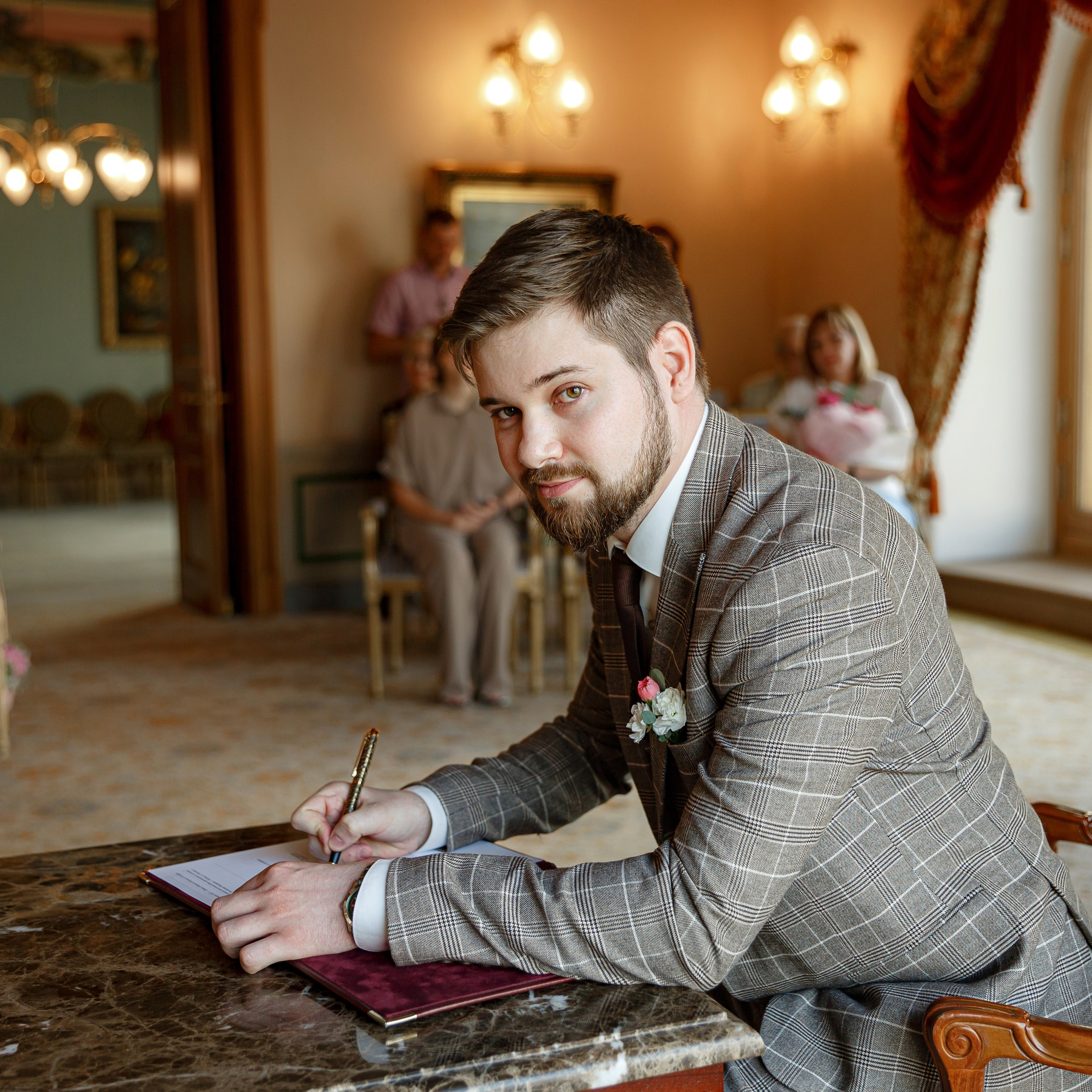 Регистрация брака в гостинице «Националь» г. Москва. Свадебный фотограф Москва и МО Сергей Киржаев