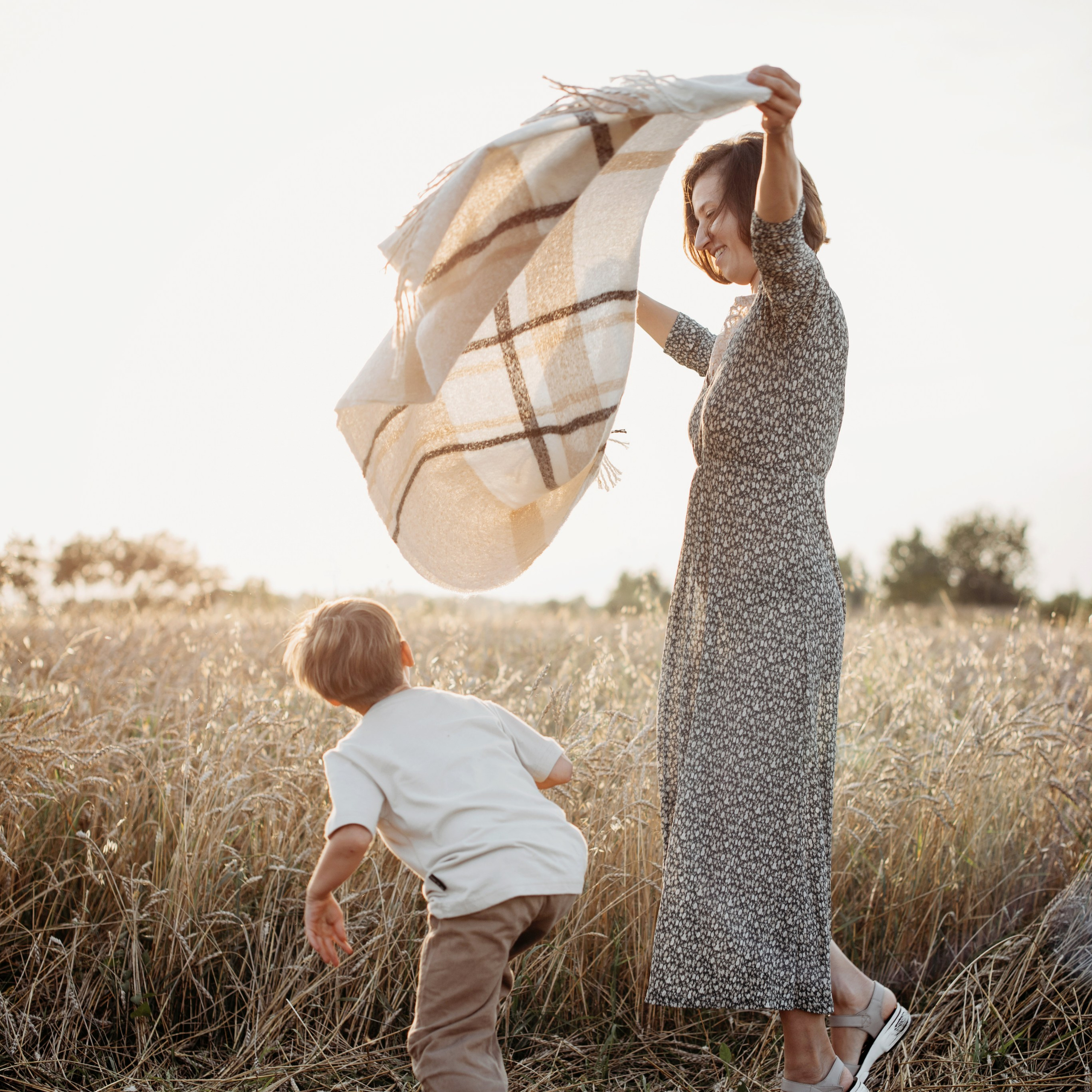 Катя и дети