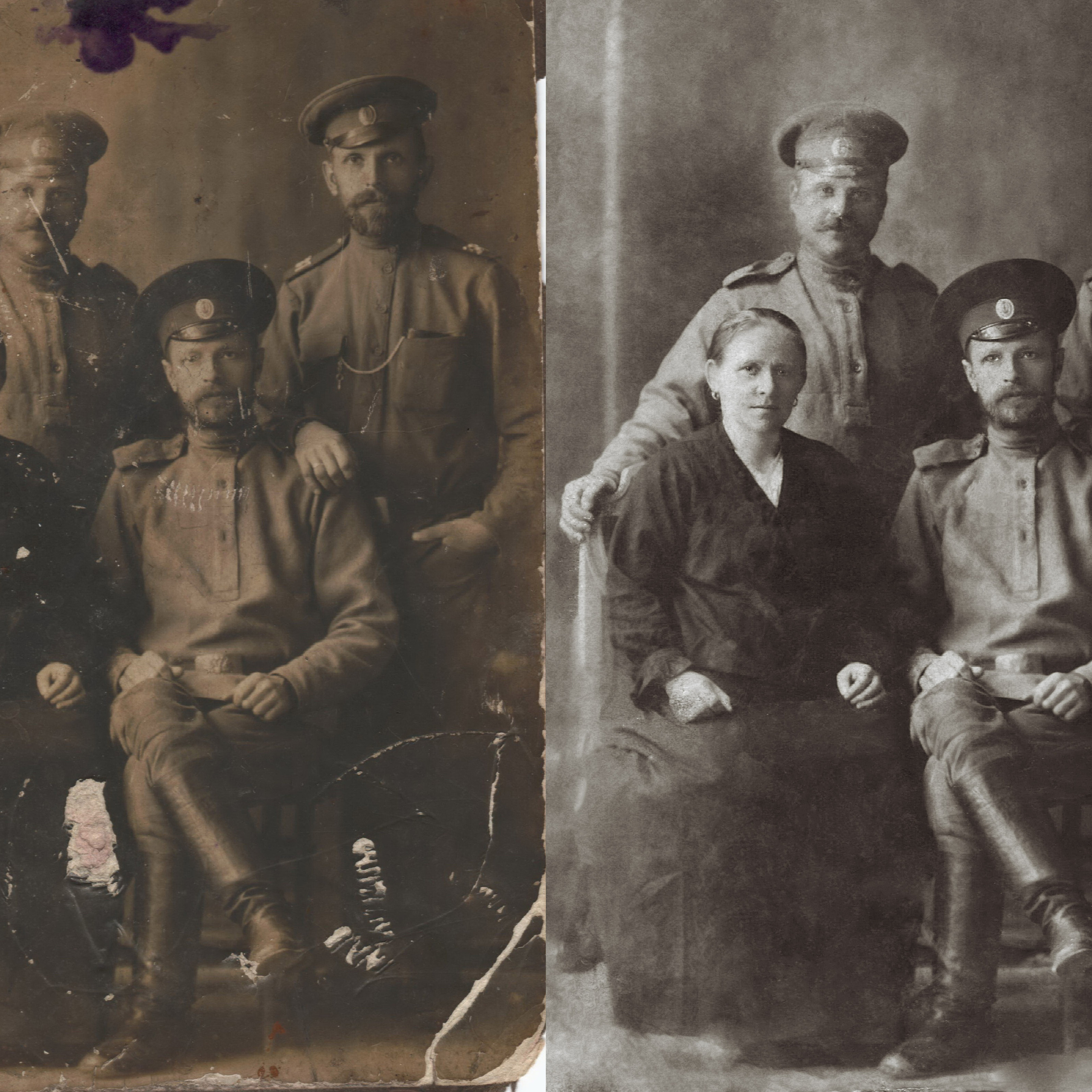 Реставрация старых фотографий