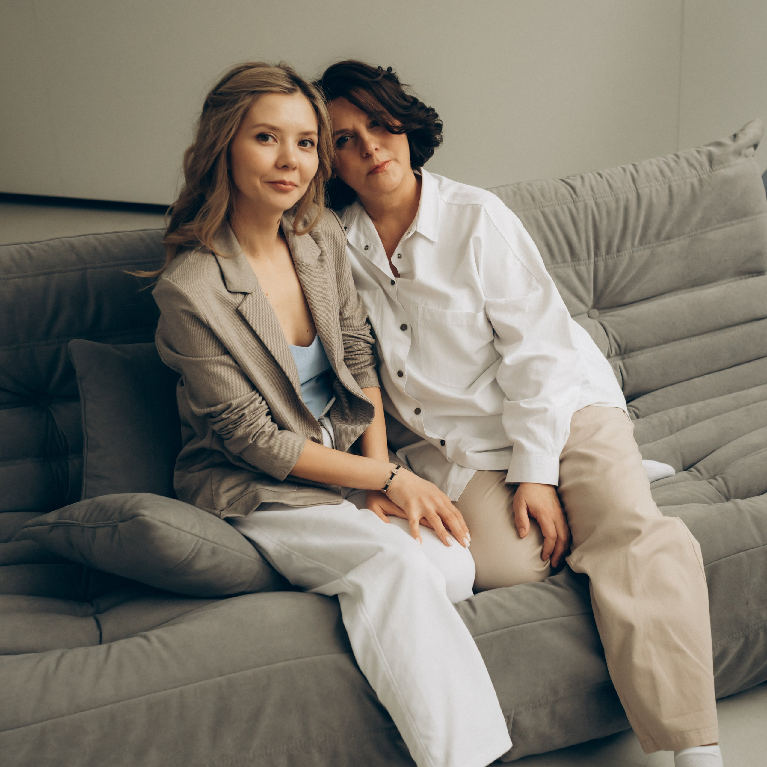 Катя и Марина Валентиновна