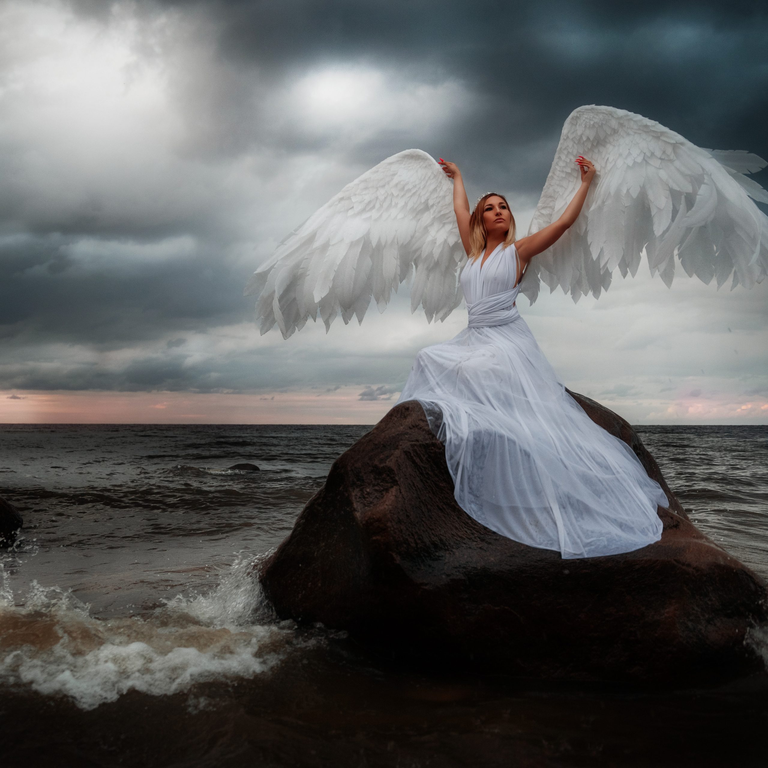 Фотосессия в образе Ангела для Татьяны