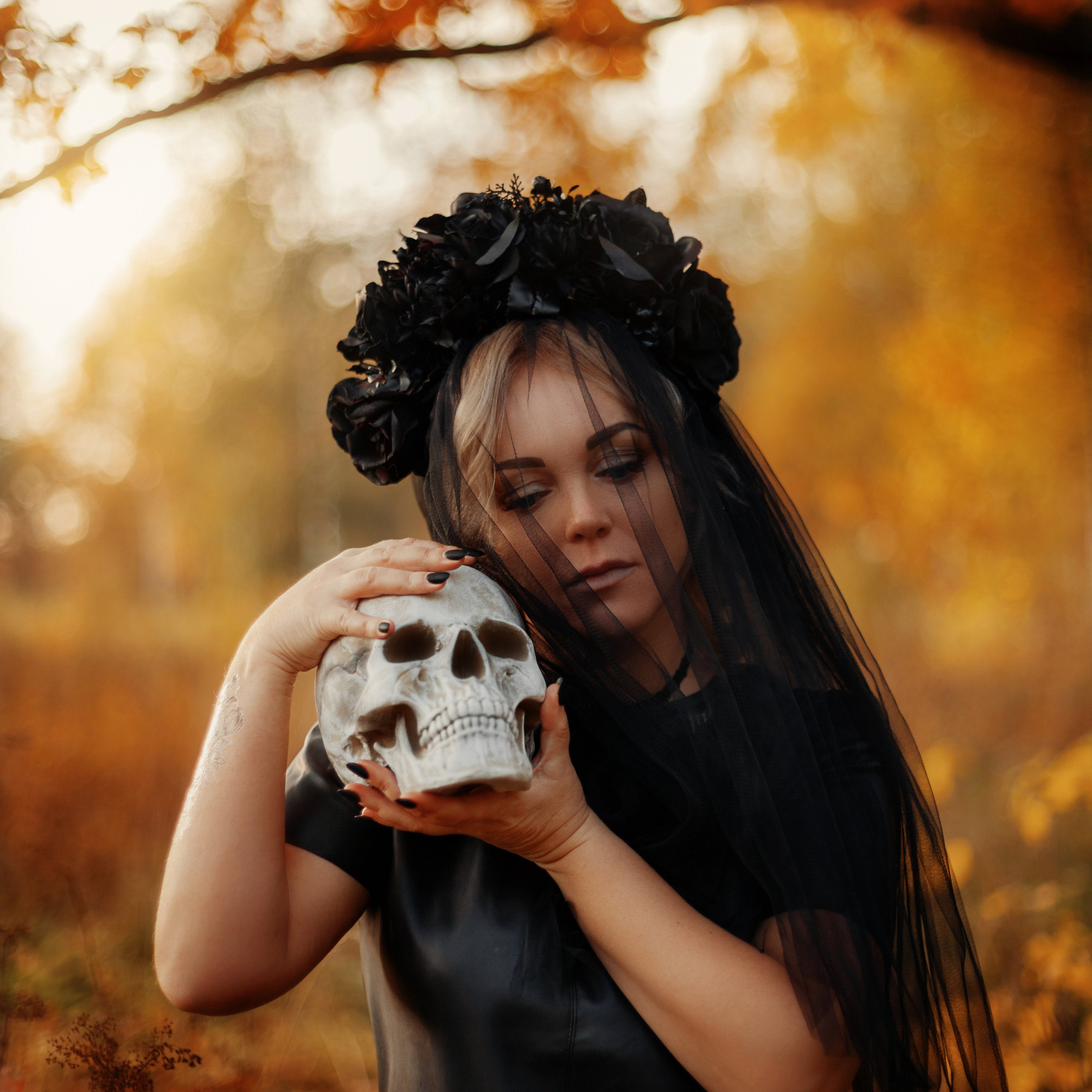 Фотосессия на Хеллоуин для Оксаны