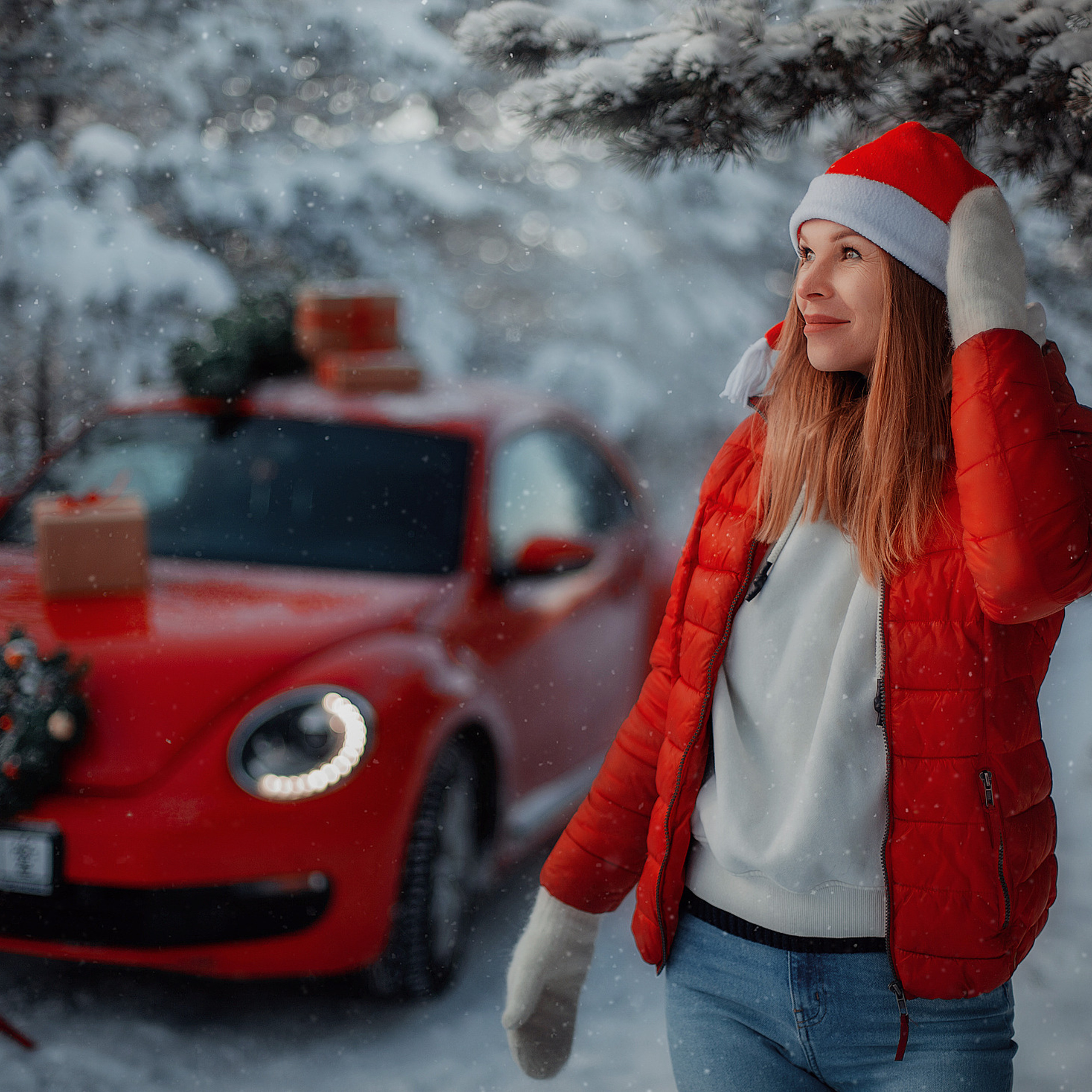 Новогодняя фотосессия для Ольги