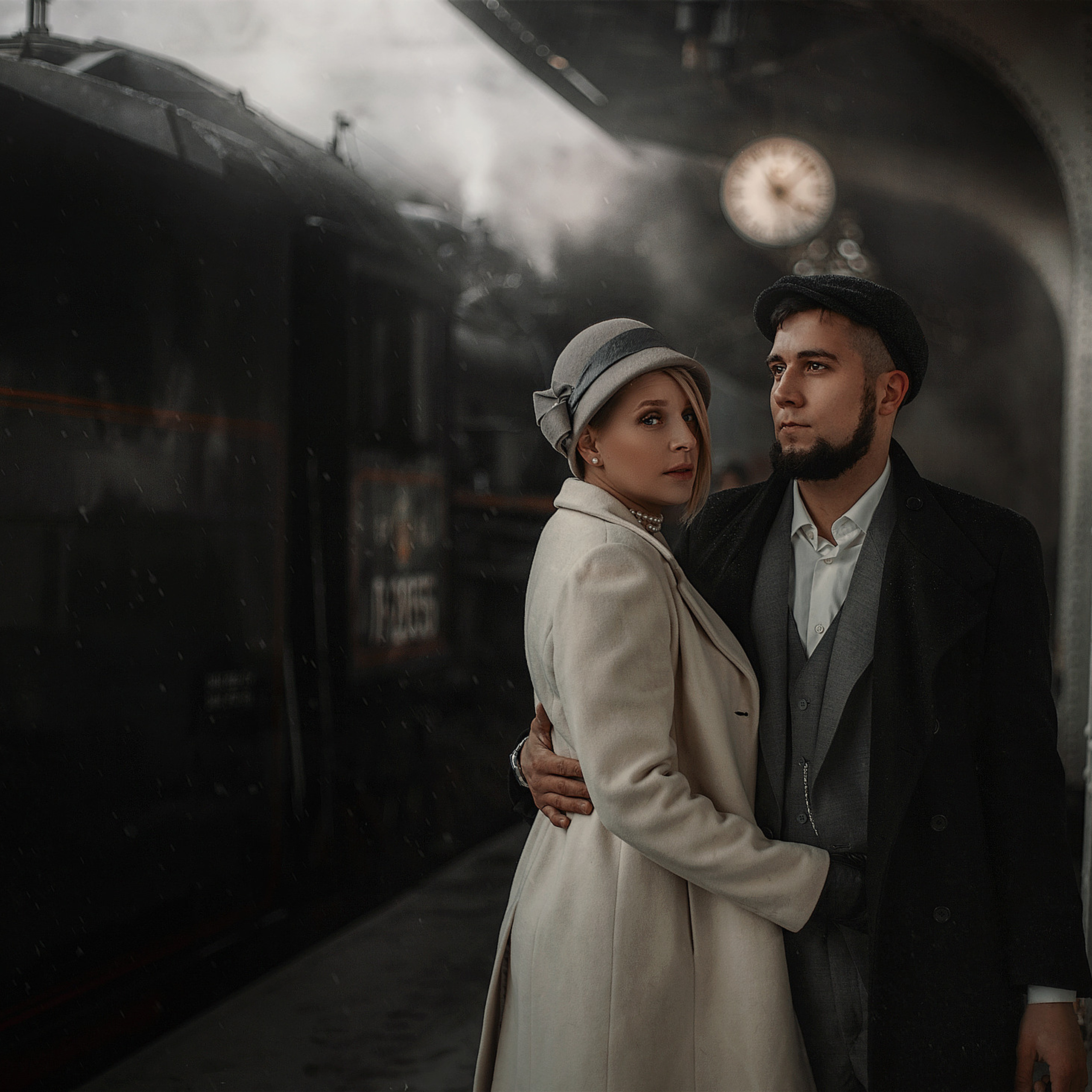 Стилизованная съёмка для Натальи и Николая