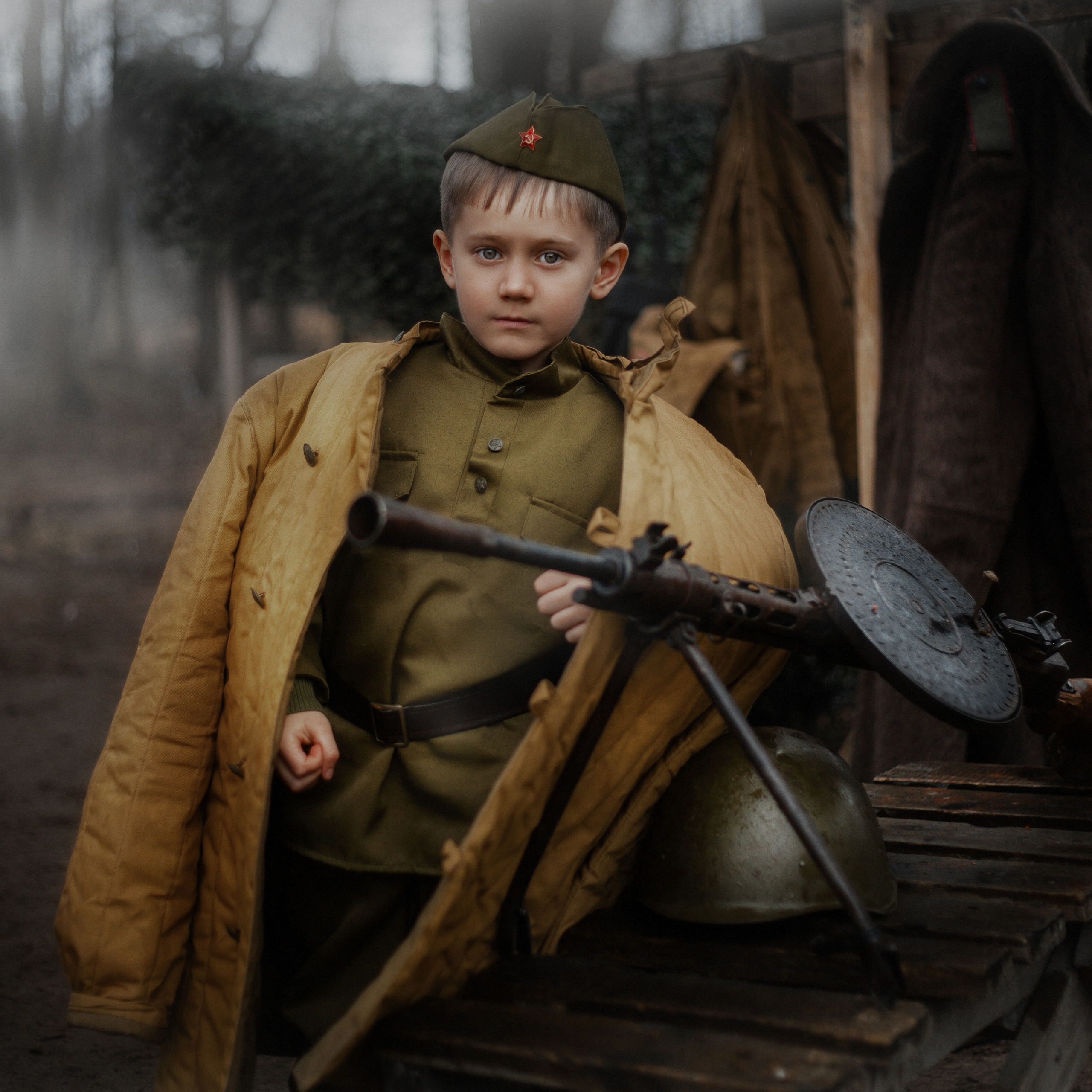 Детская съёмка ко Дню Победы