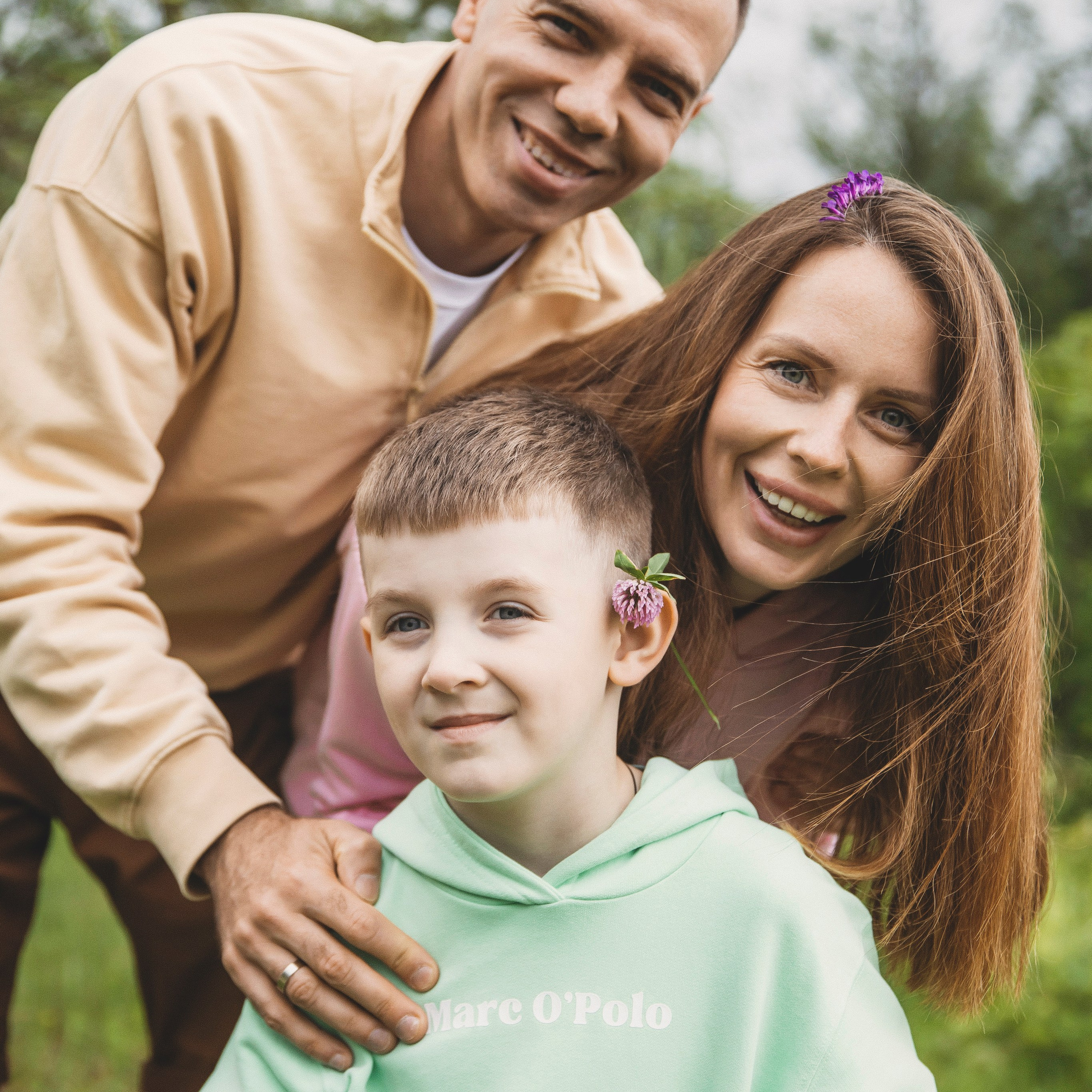 Александра и&nbsp;семья, Красная поляна