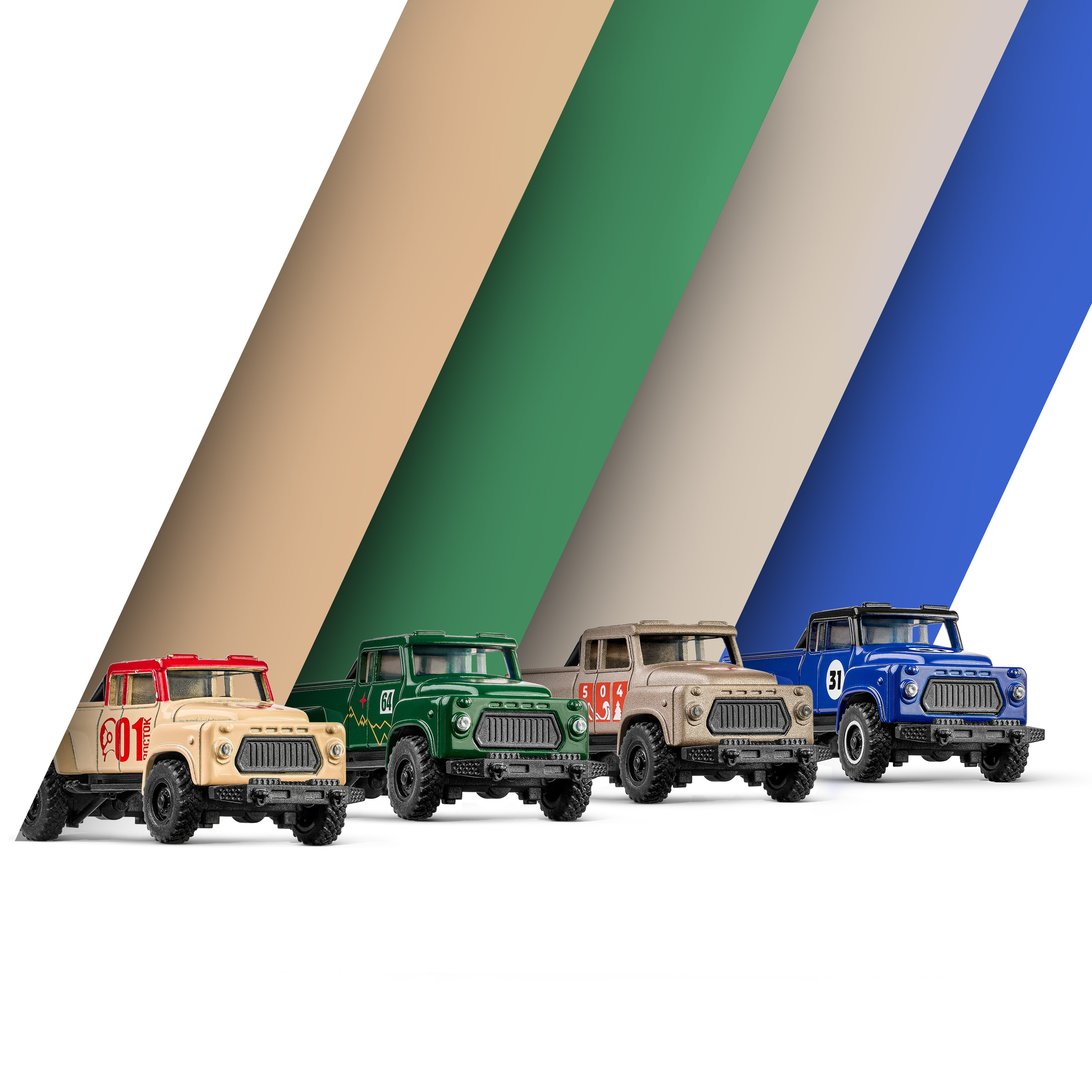 Пикапы студии игрушек «Восток 64»