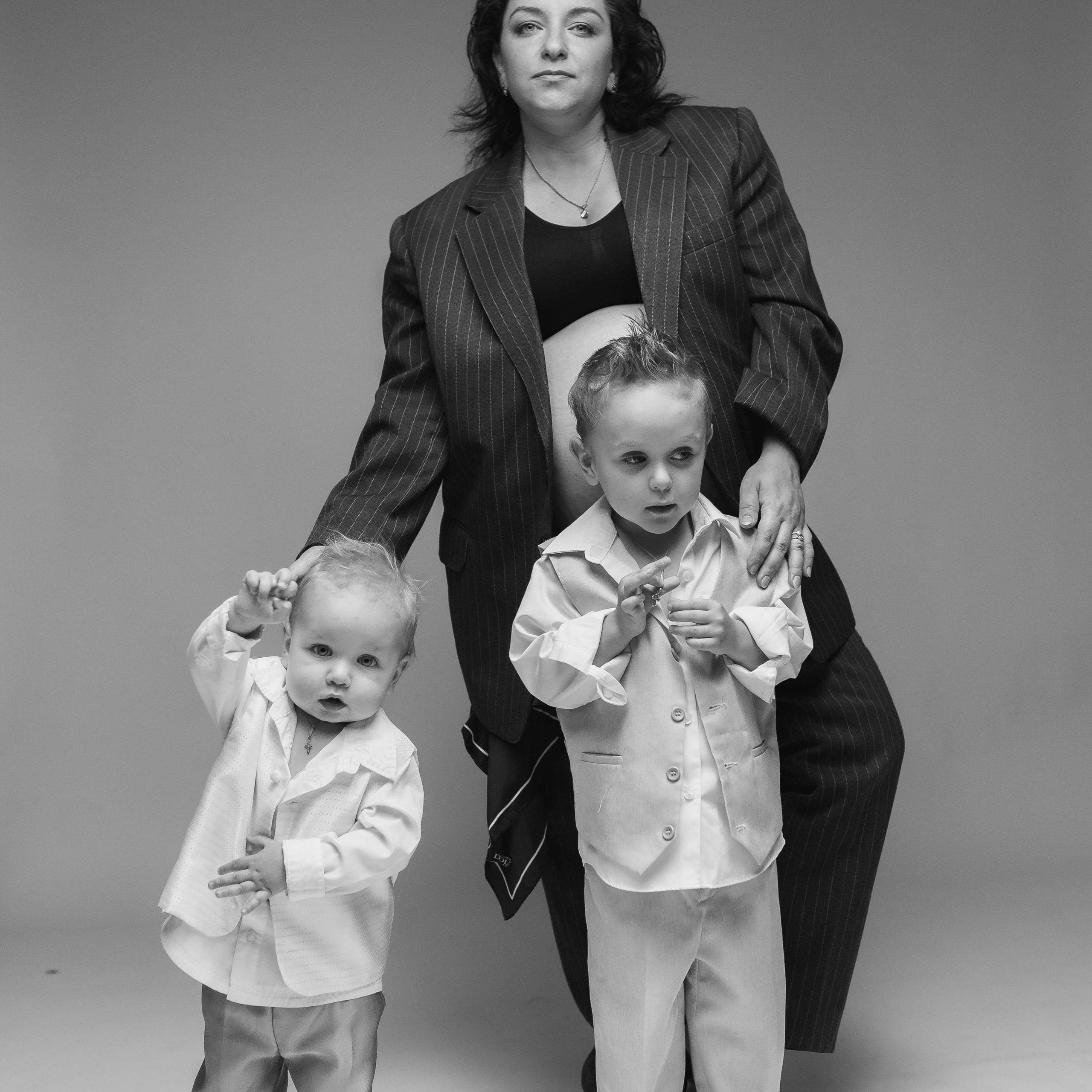 Вика с мальчиками