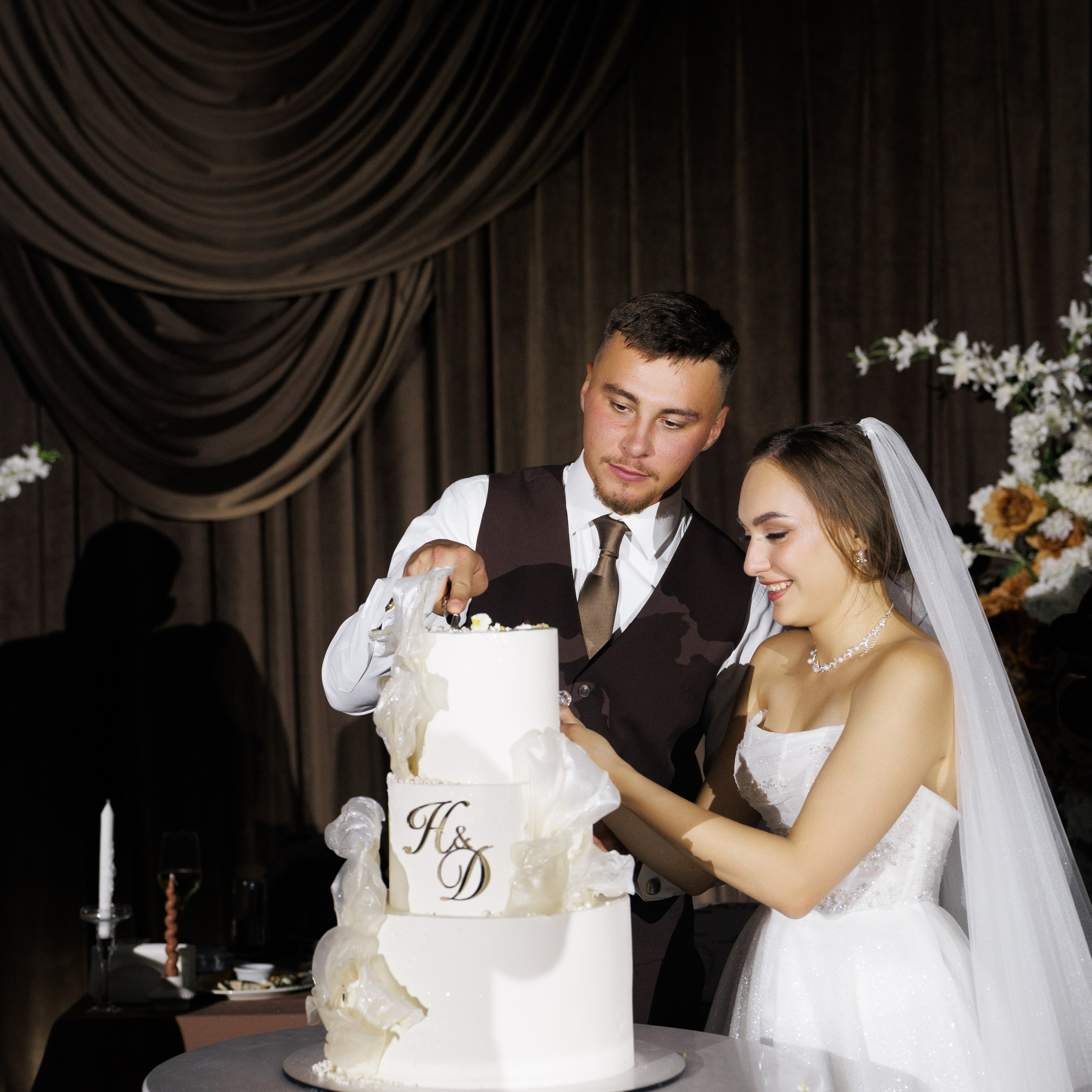 Эффектный свадебный финал в Ростове-на-Дону — организация NOVIKOVA EVENT DOM