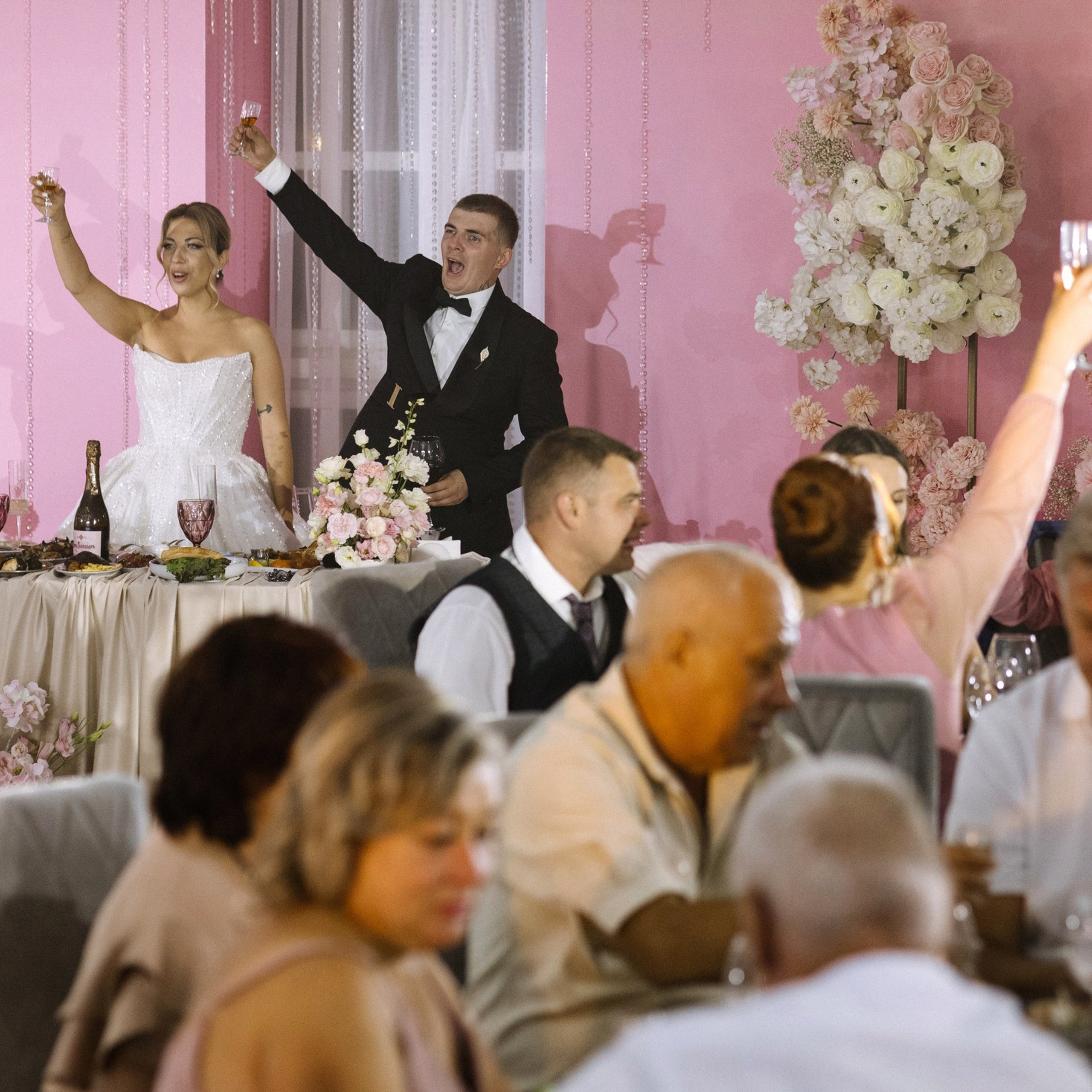 Свадебный банкет в Ростове-на-Дону — оформление и организация NOVIKOVA EVENT DOM