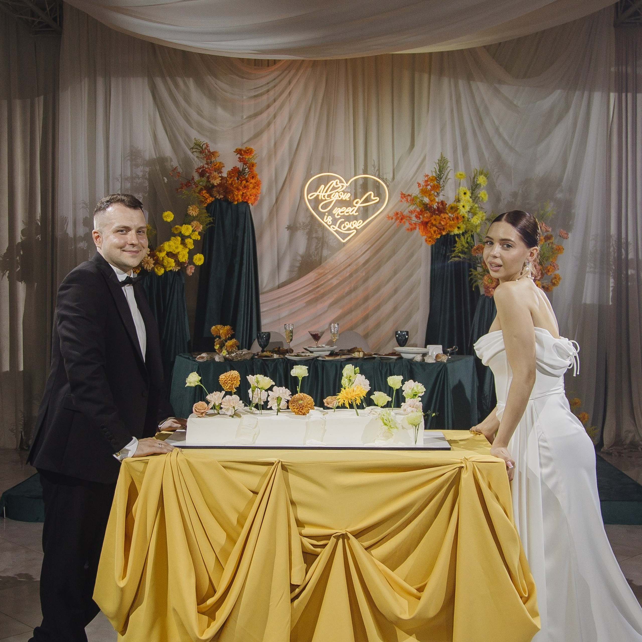 Свадебный банкет в Ростове-на-Дону — оформление и организация NOVIKOVA EVENT DOM