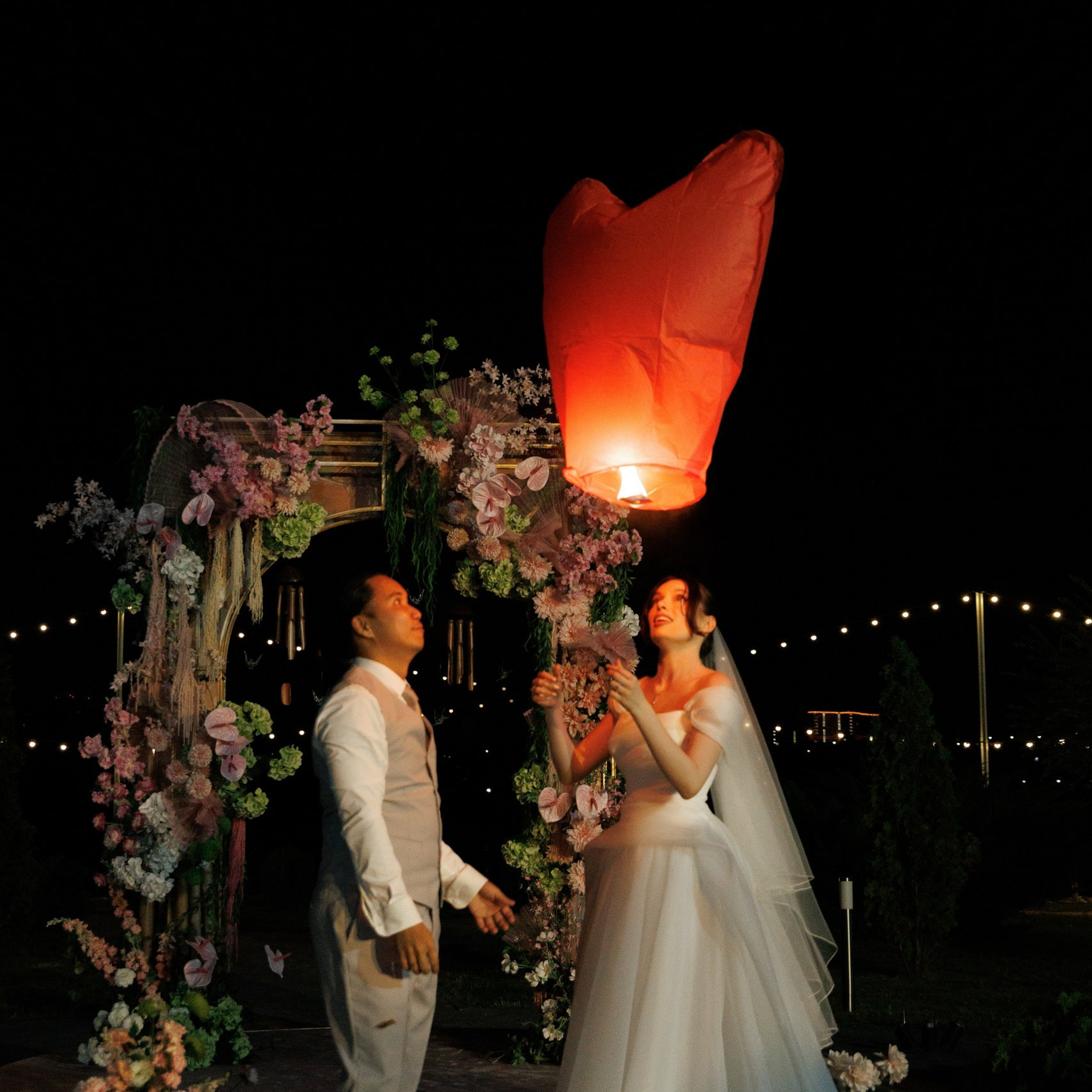 Эффектный свадебный финал в Ростове-на-Дону — организация NOVIKOVA EVENT DOM