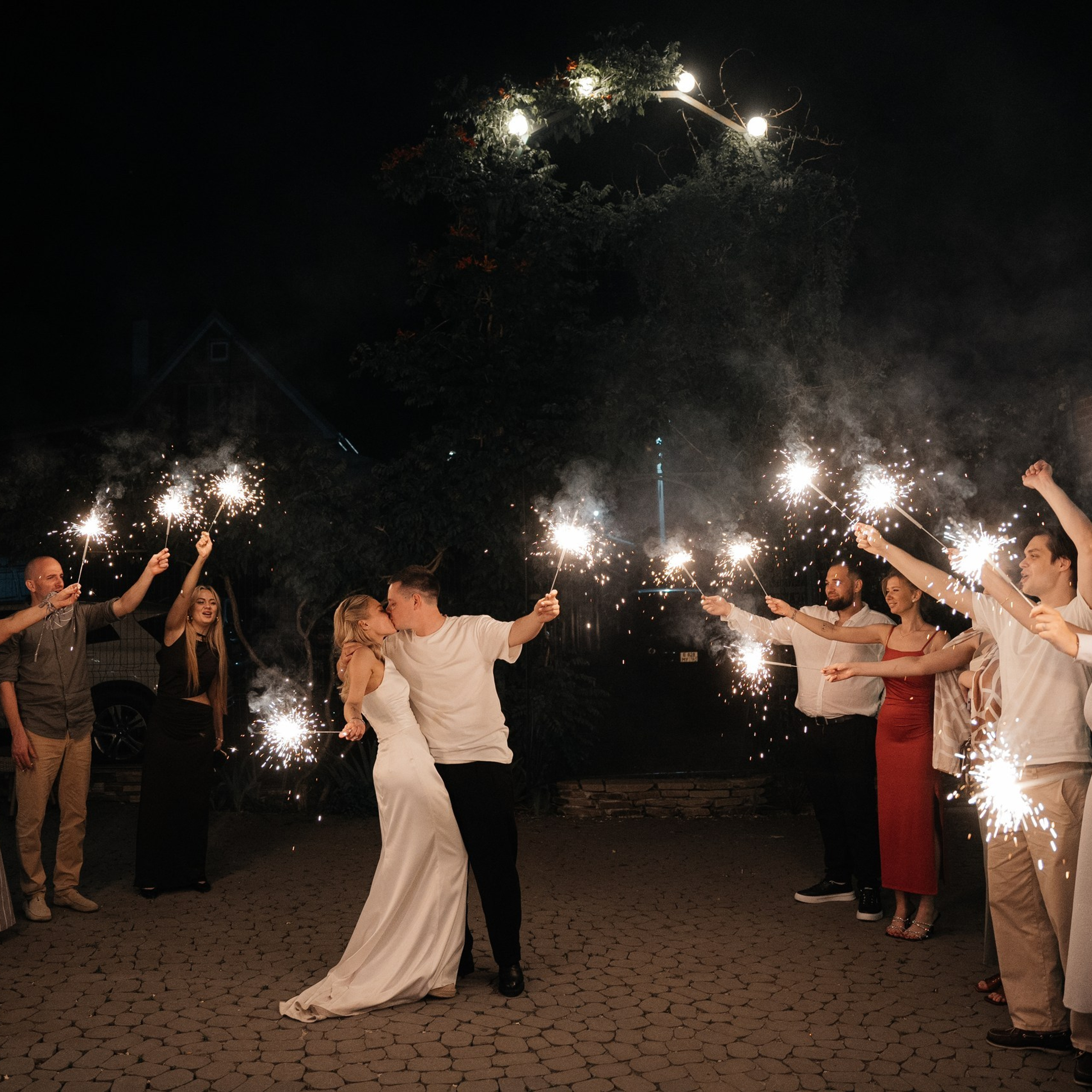 Эффектный свадебный финал в Ростове-на-Дону — организация NOVIKOVA EVENT DOM