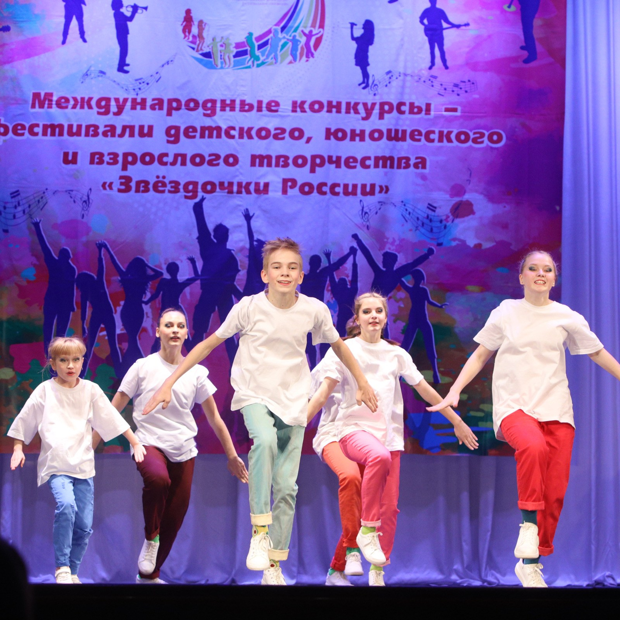 Съемка танцевальной студии