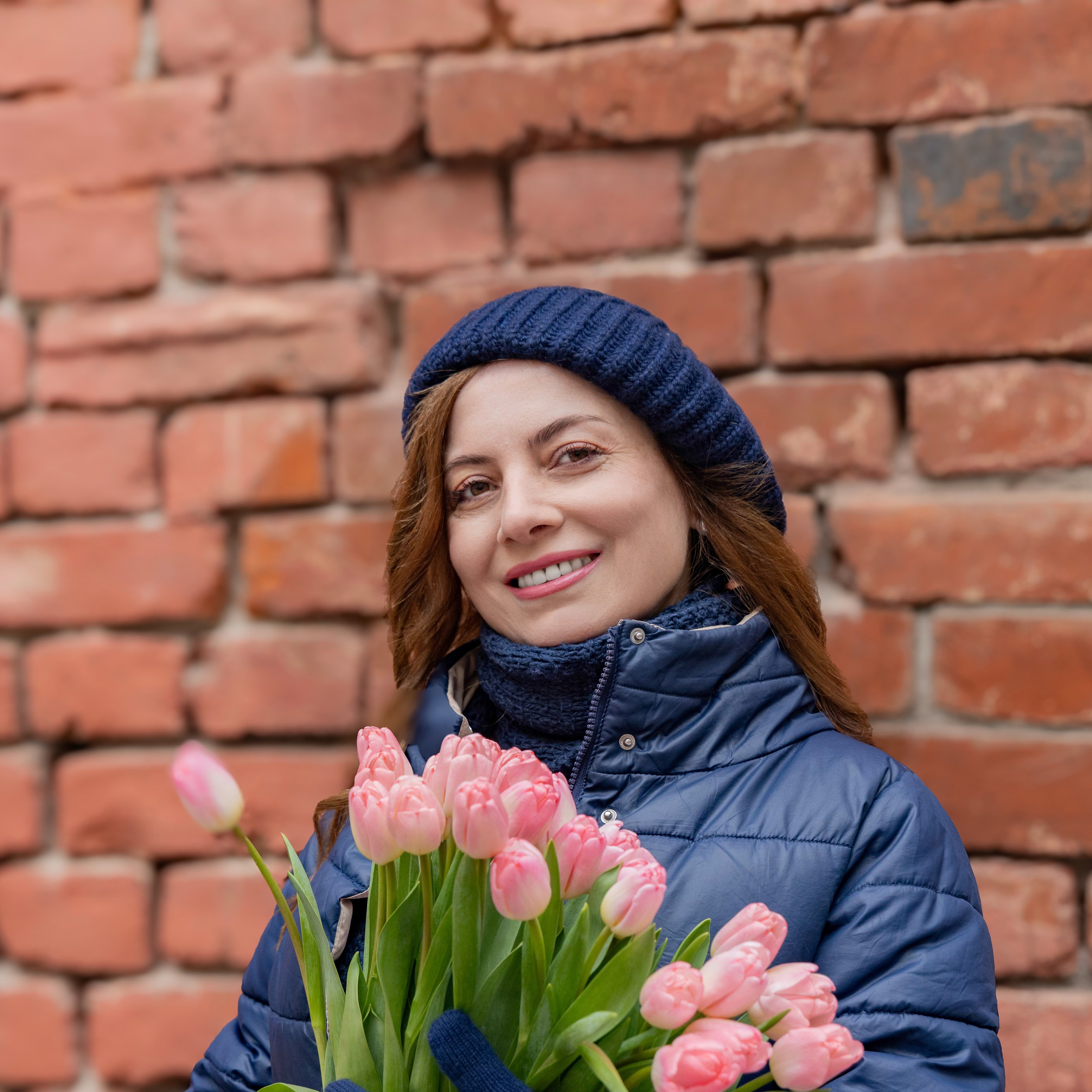 Весенняя прогулка с Сали по Патриаршим