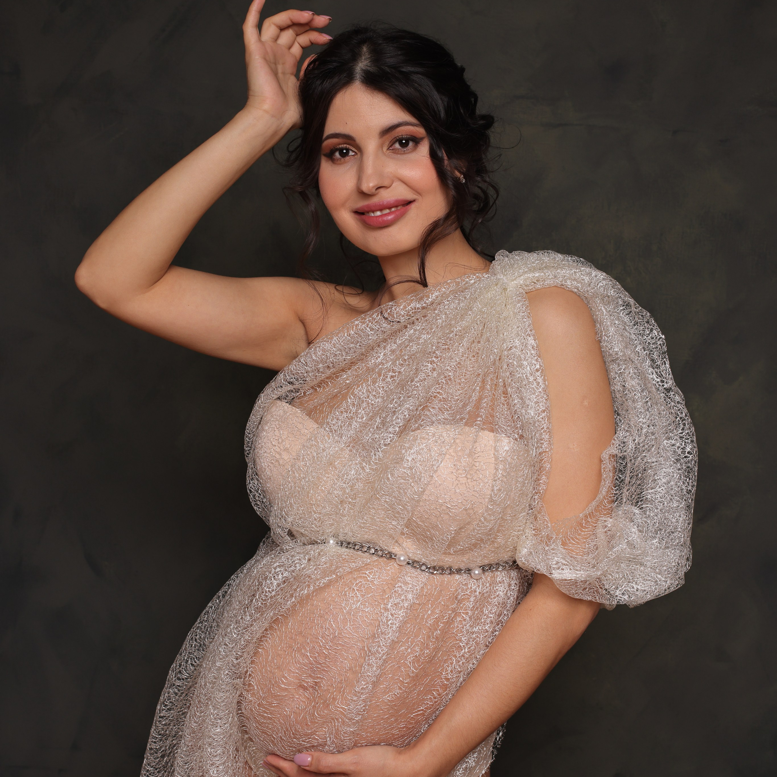 Ткани: драпировка (фатин, органза, сетка)