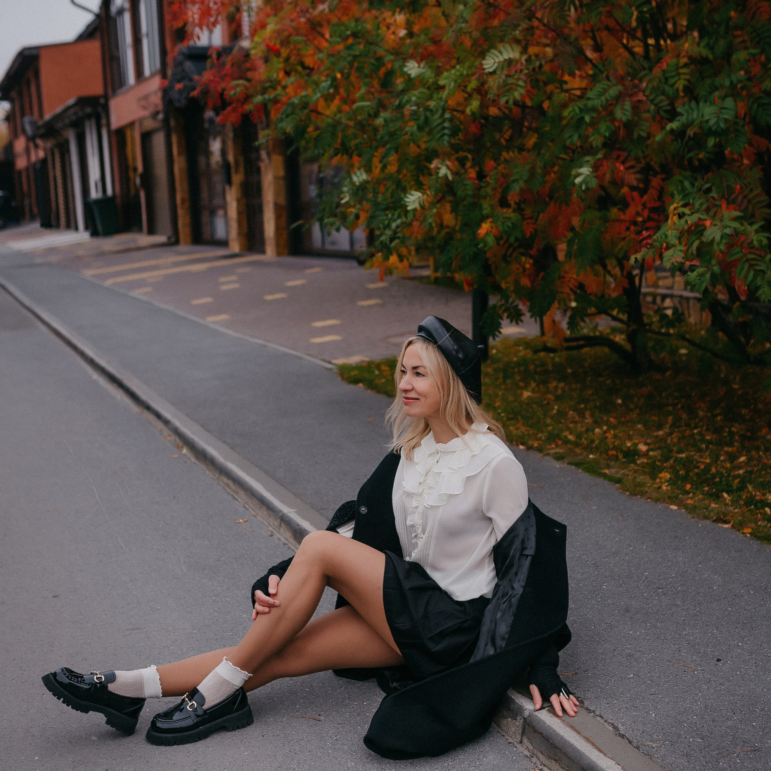 Лена. Осень.