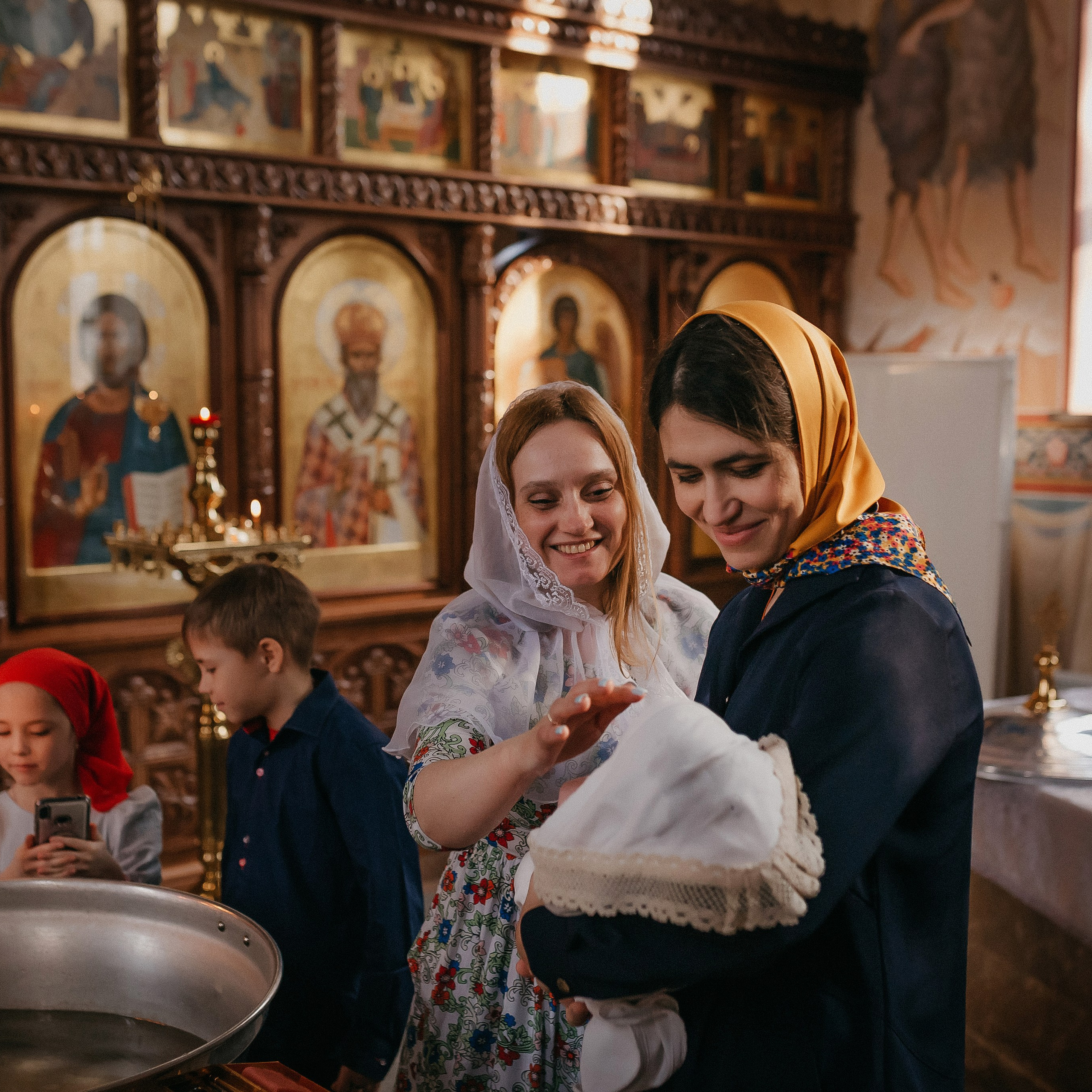 Крещение Арины. Храм Георгия Победоносца