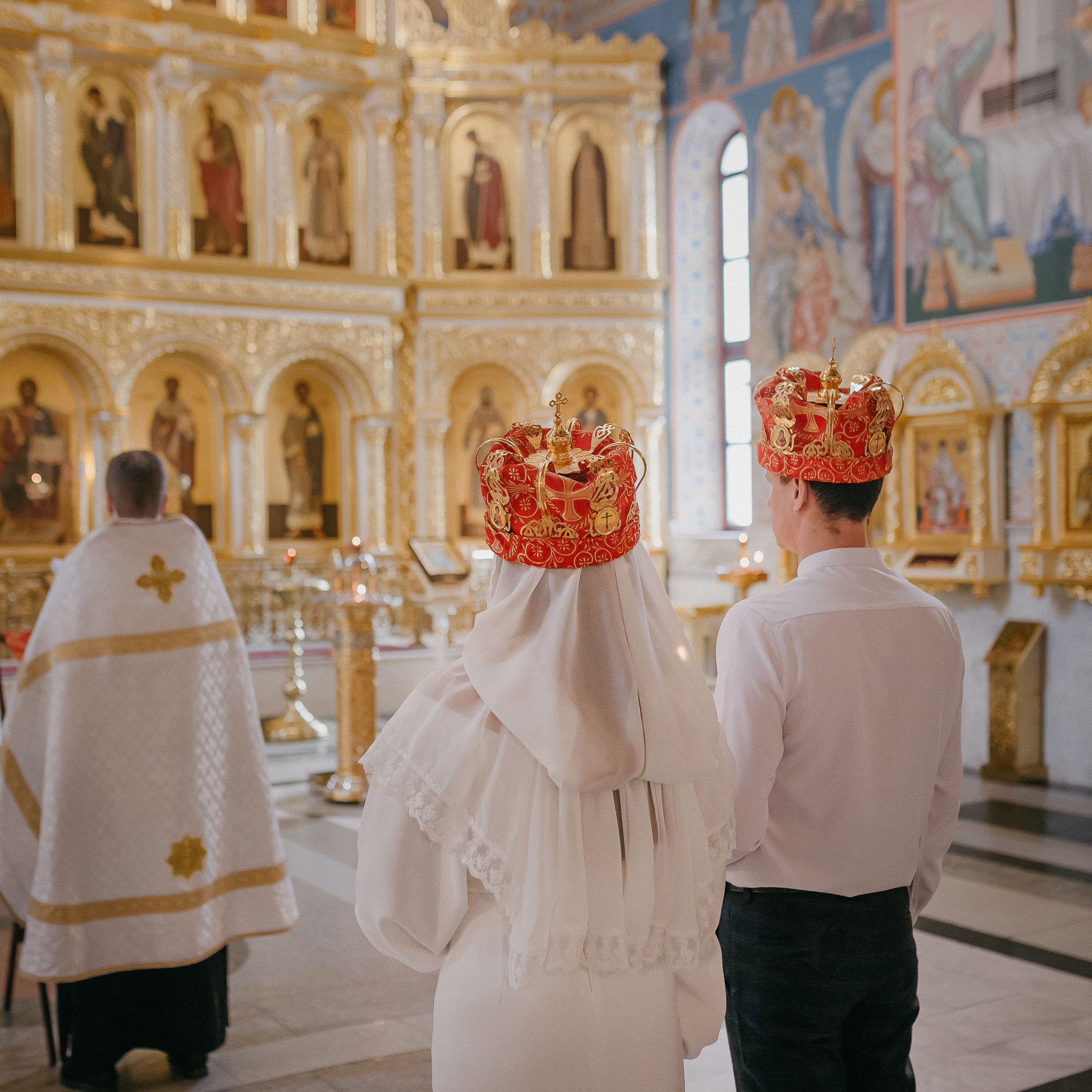 Венчание Александра & Ольги. Храм Никольский