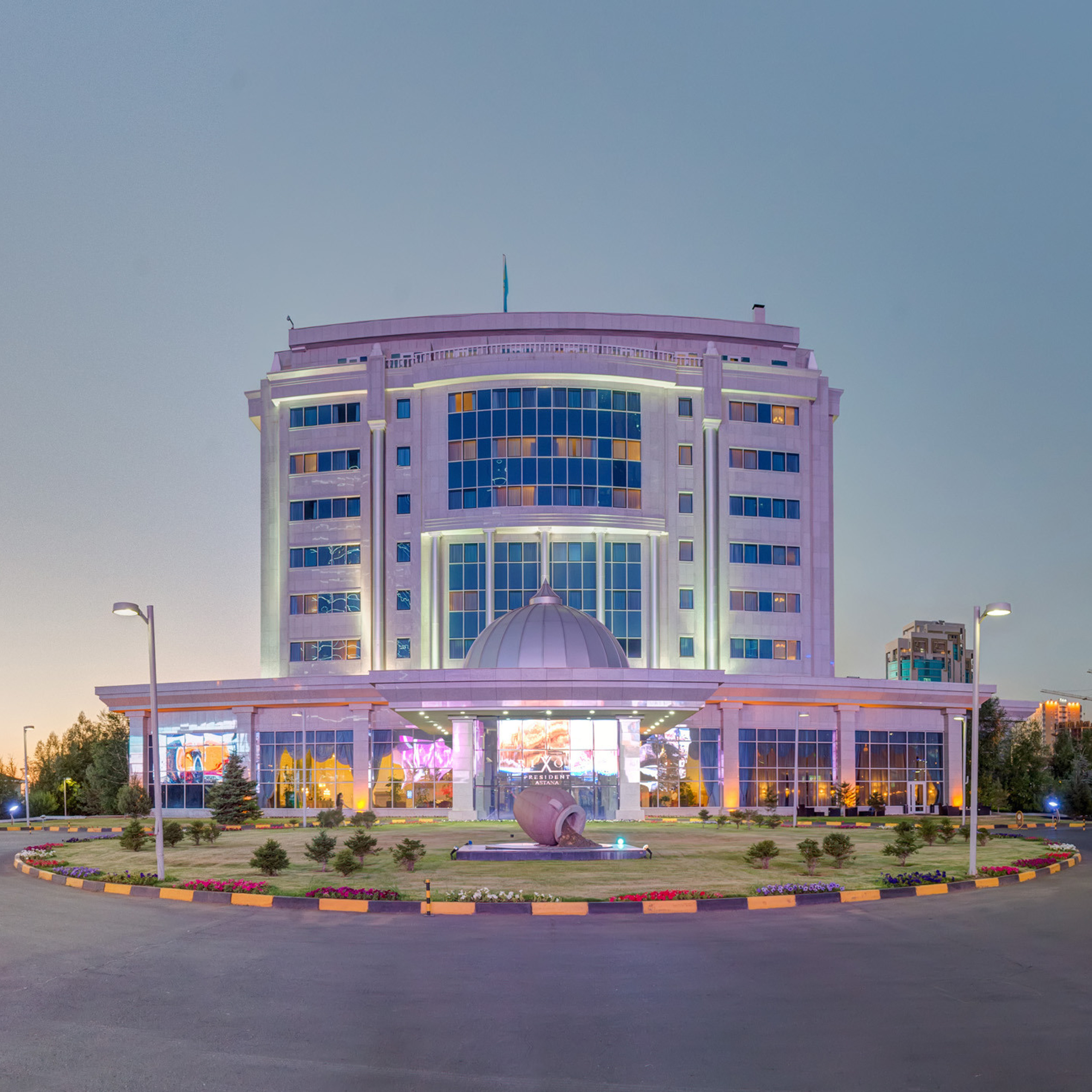 Экстерьерная съемка отеля RIXOS PRESIDENT ASTANA