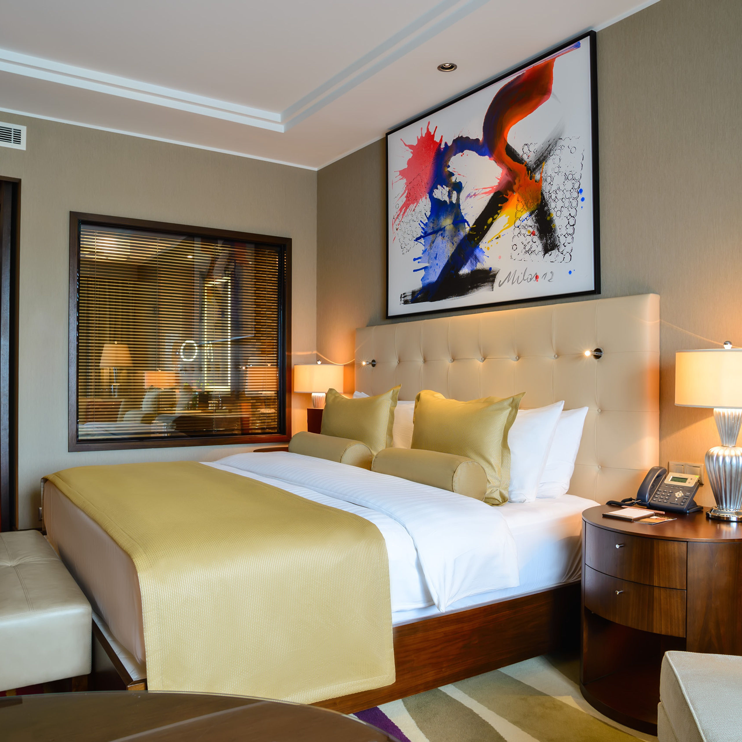 Интерьерная съемка номеров RIXOS BOROVOE