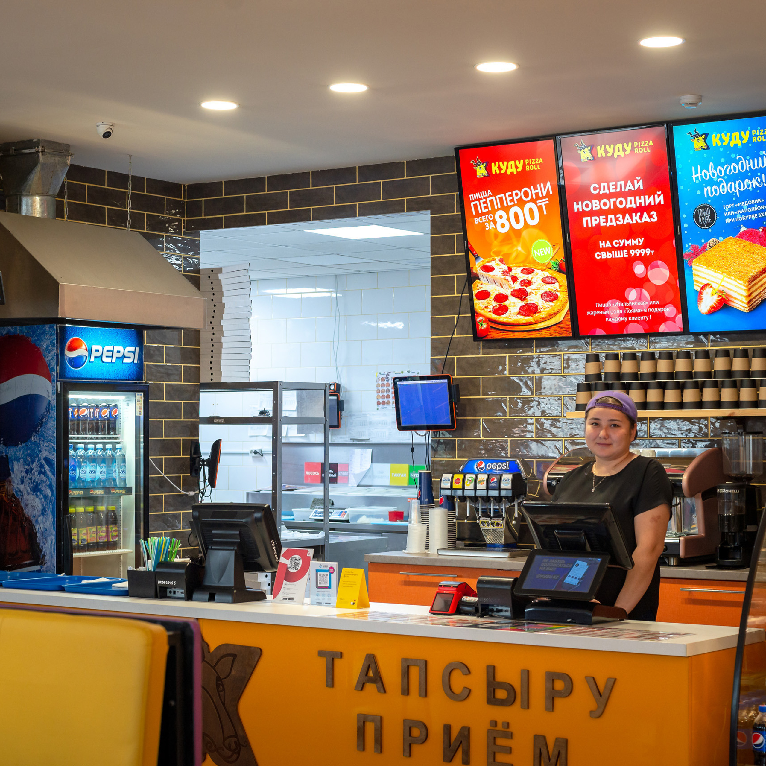 Интерьерная съемка для пиццерии KUDU