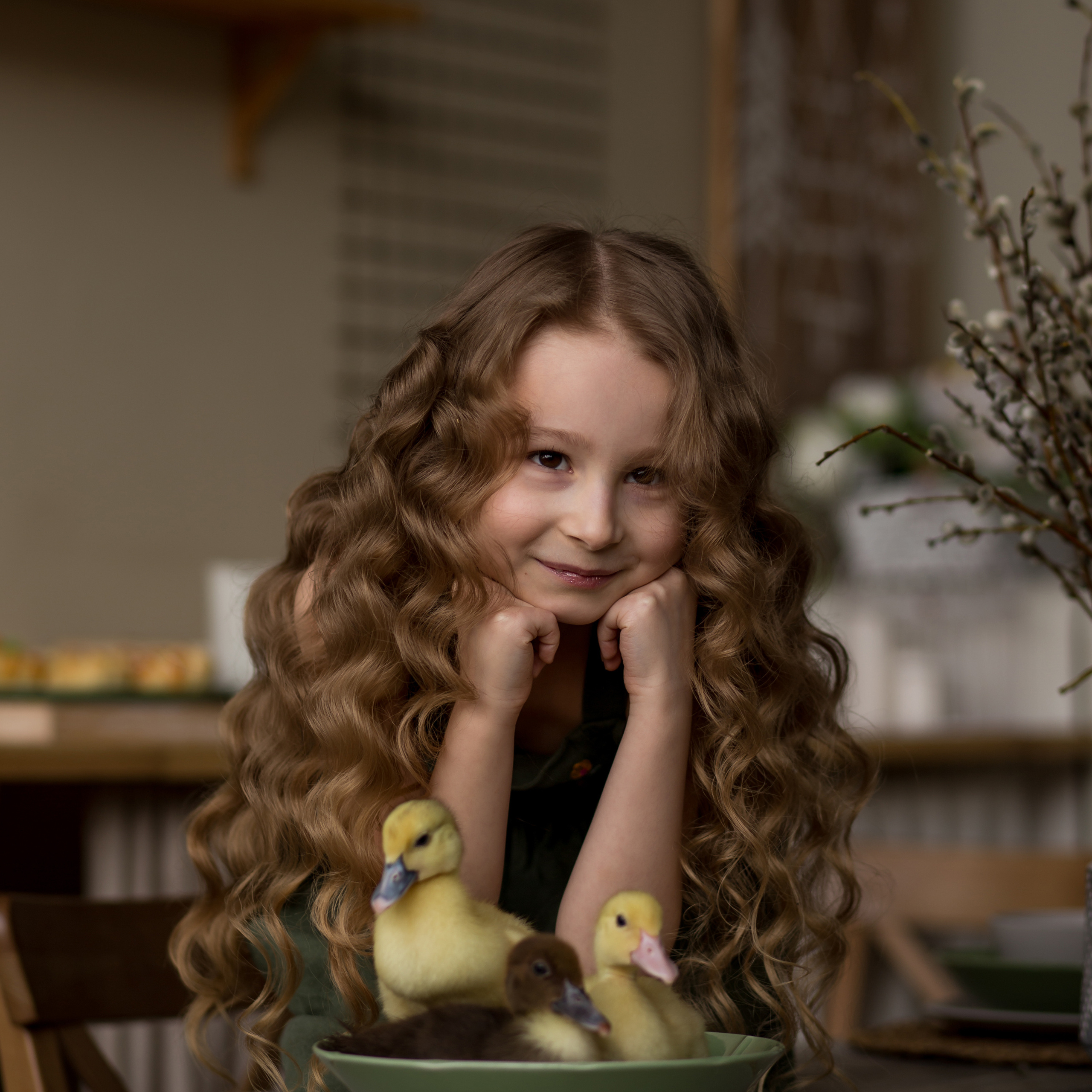 Маргаритка с утятами