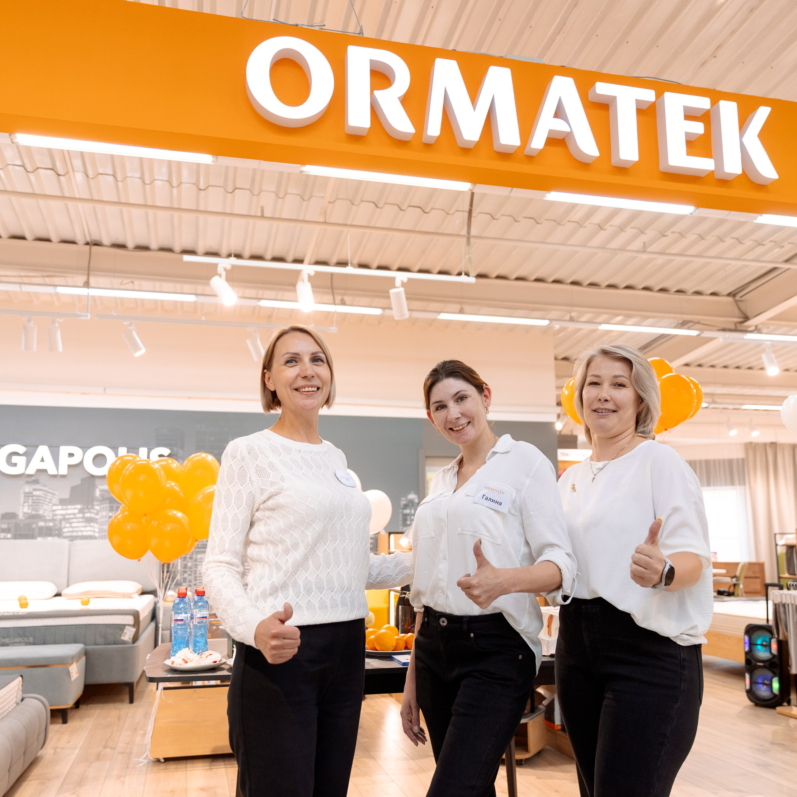 Открытие салона Орматек