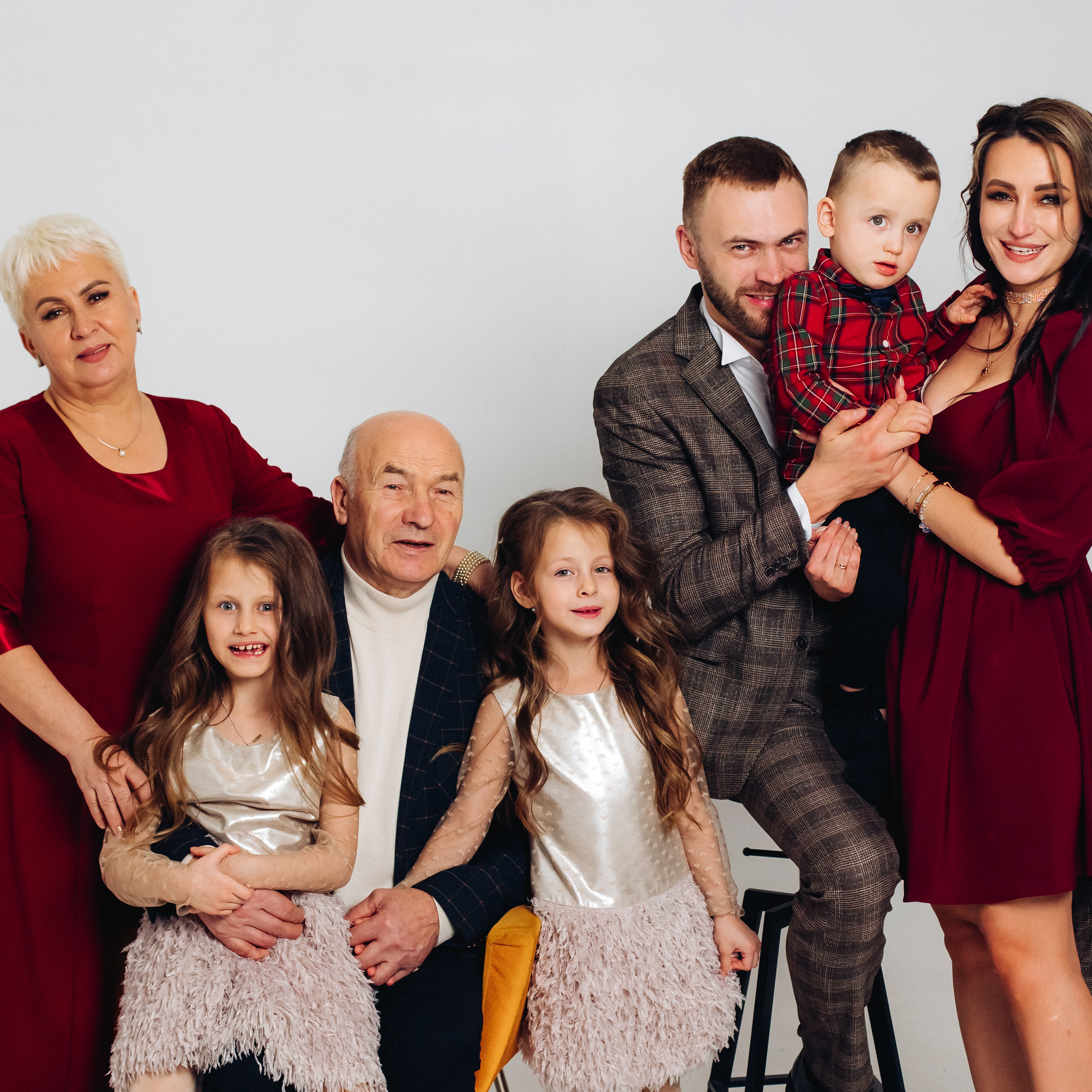 Новогодняя фотосессия. Студия Stories