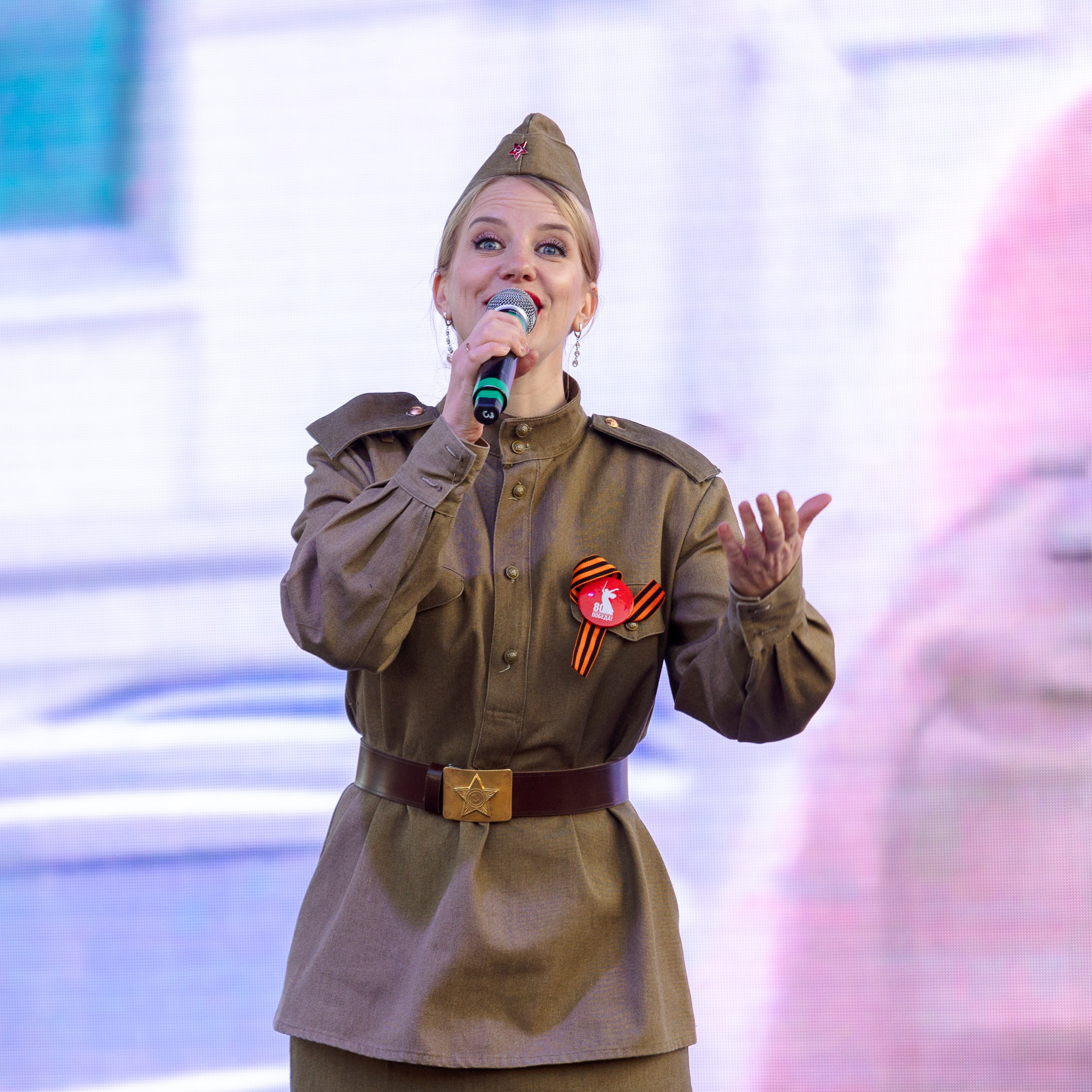 Концерт приуроченный к празднованию 80 лет победл