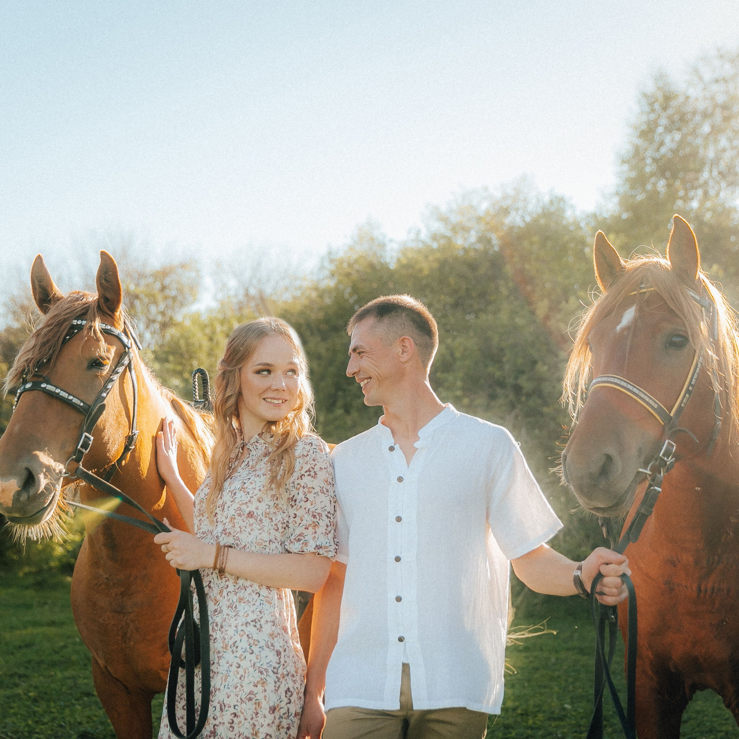 Love story на закате