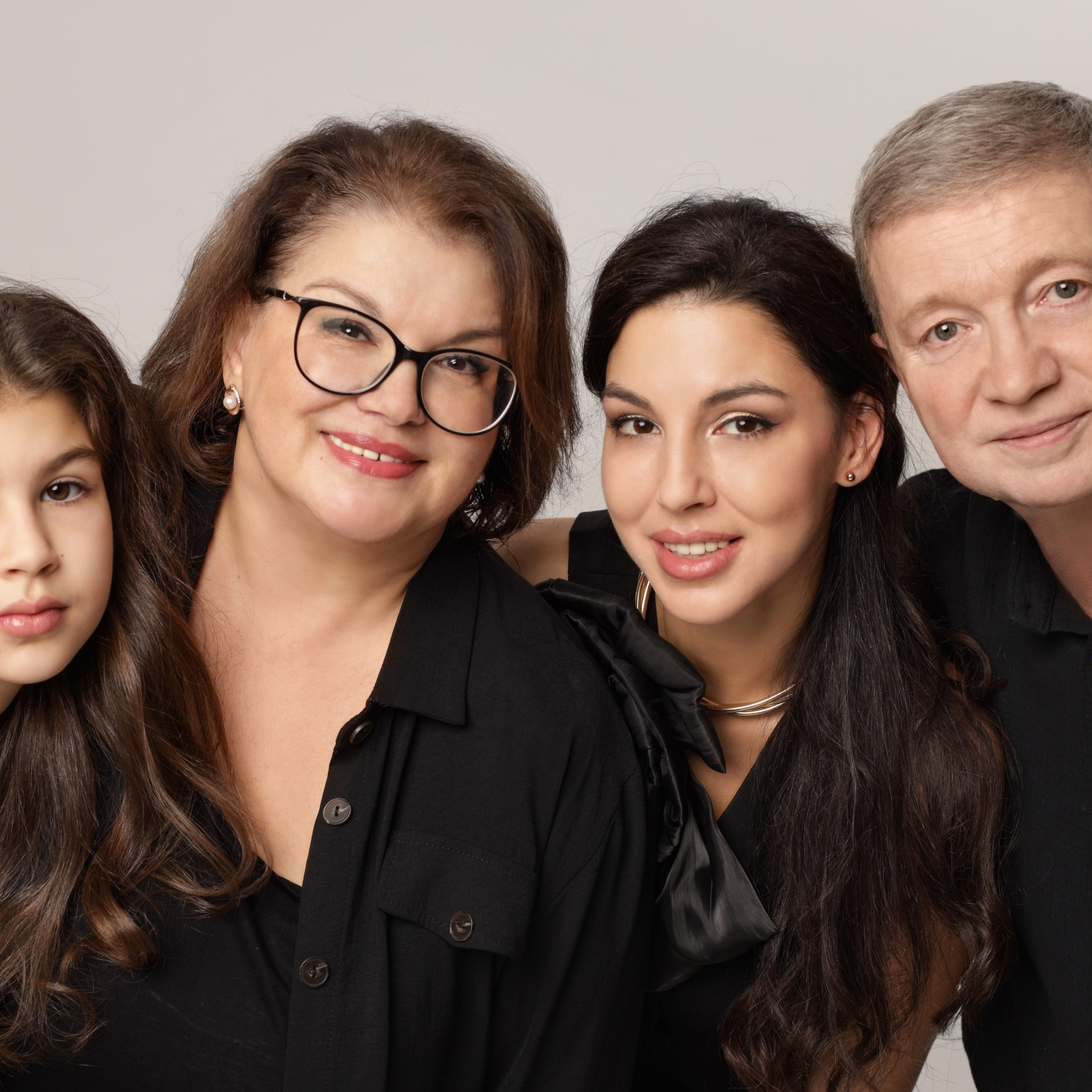 Семейная в студии