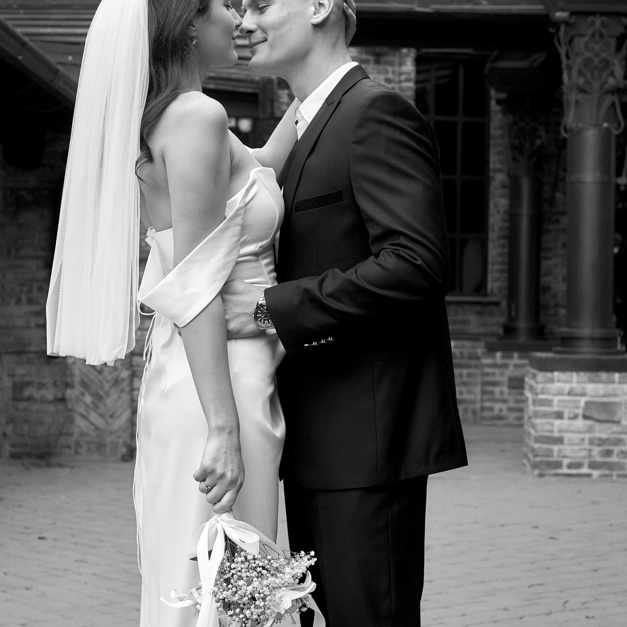 Свадьба ч/б