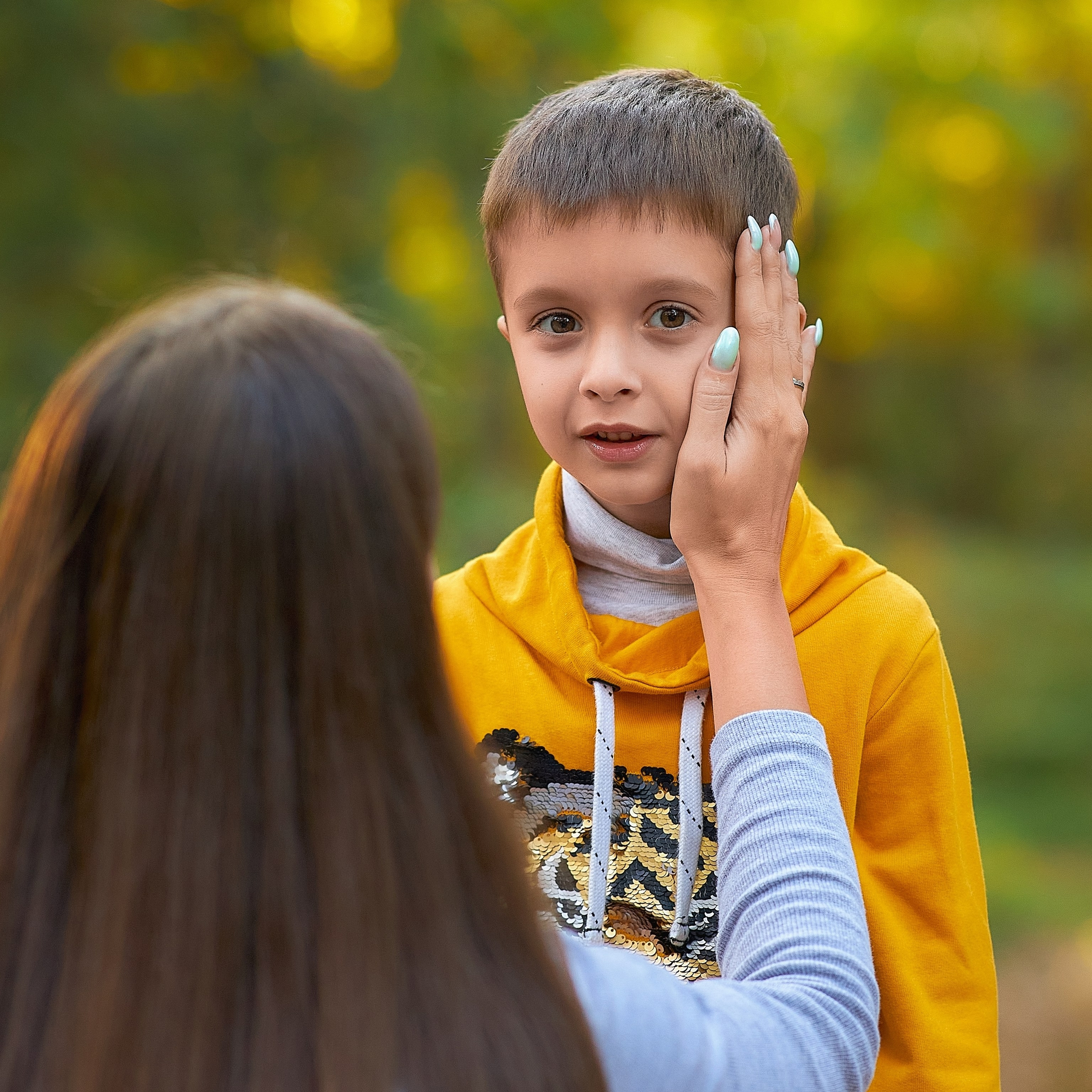 Осенняя в парке