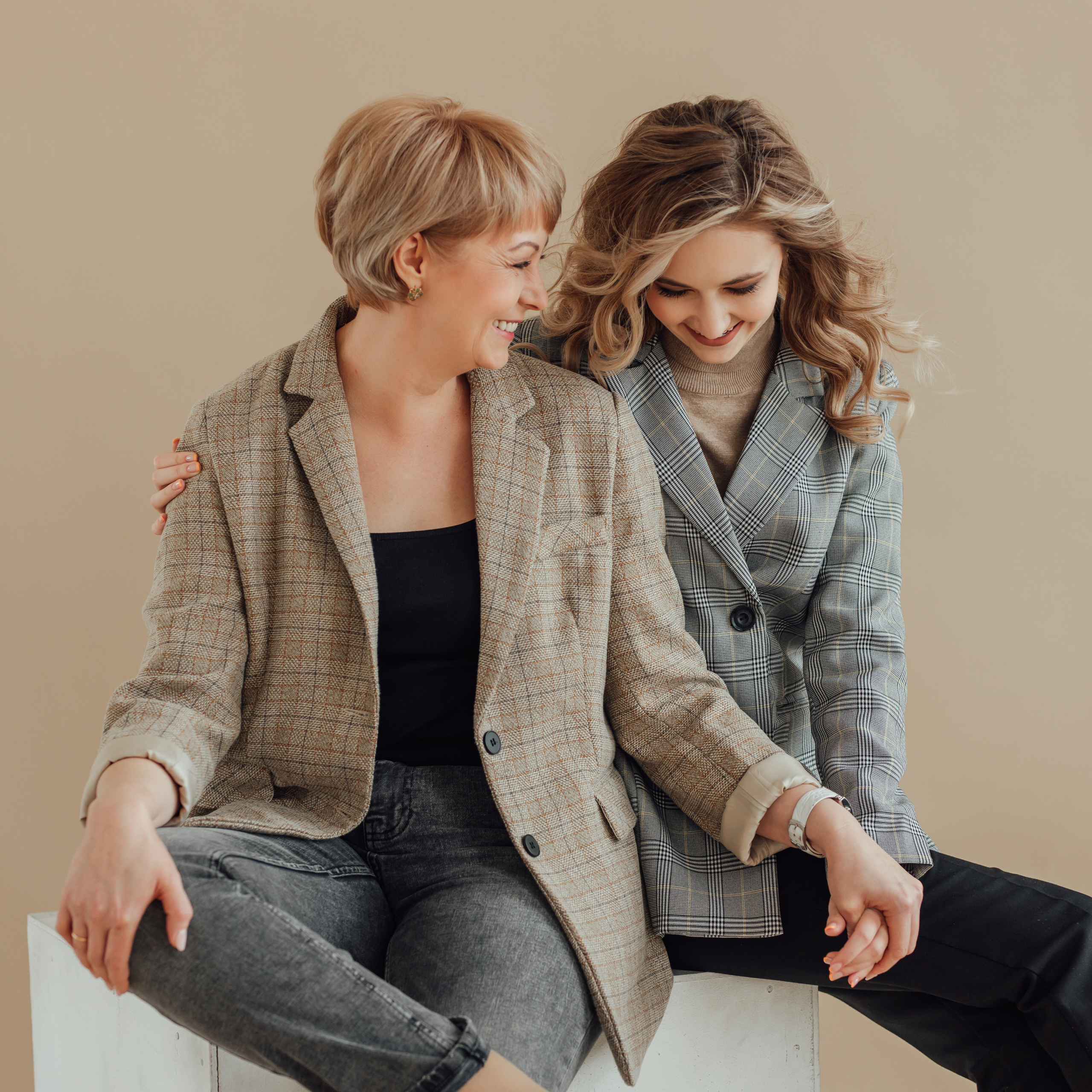 Лиза и мама Лена