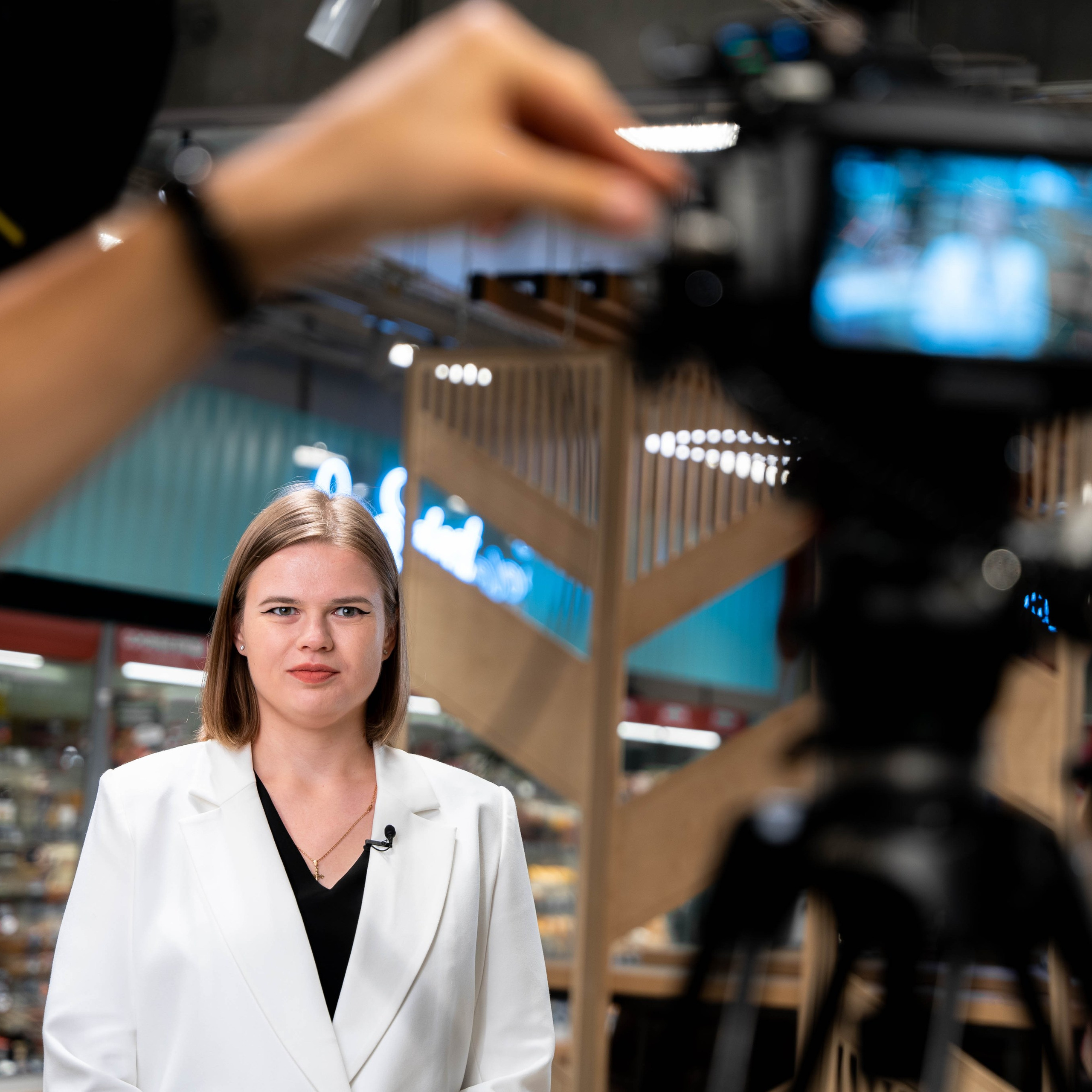 Съемка рекламы сети магазинов Перекресток