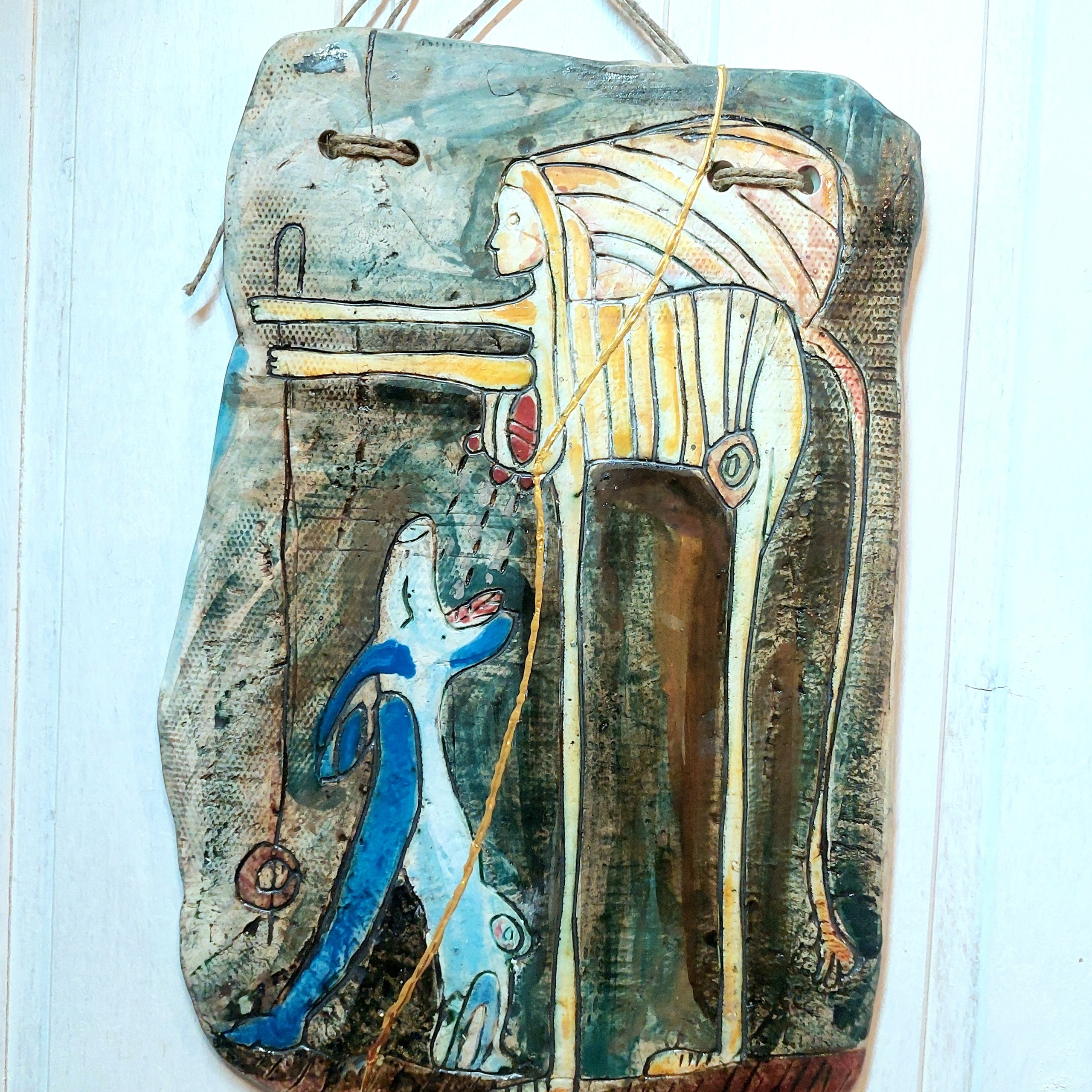 Голубой щенок