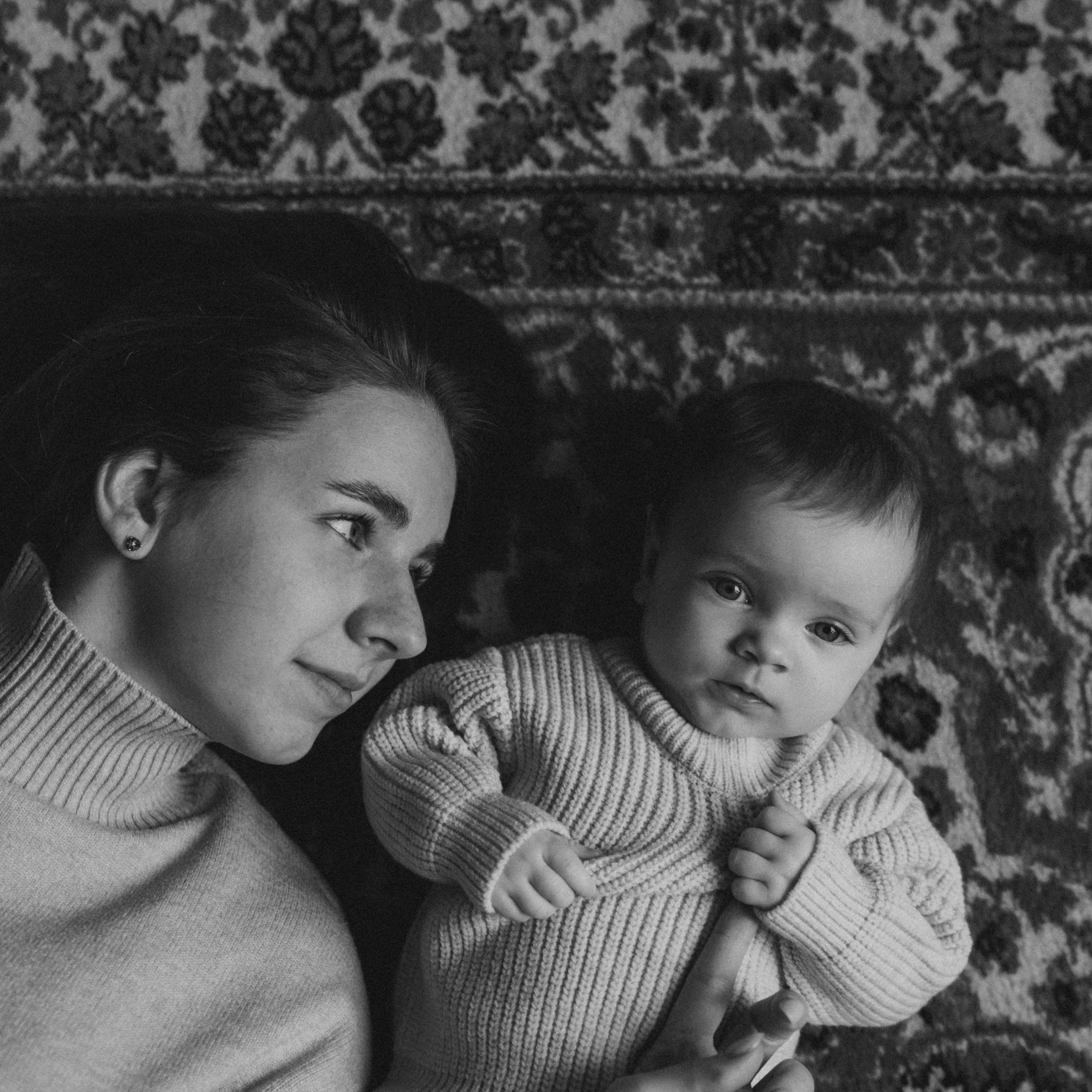 Даша c мамой