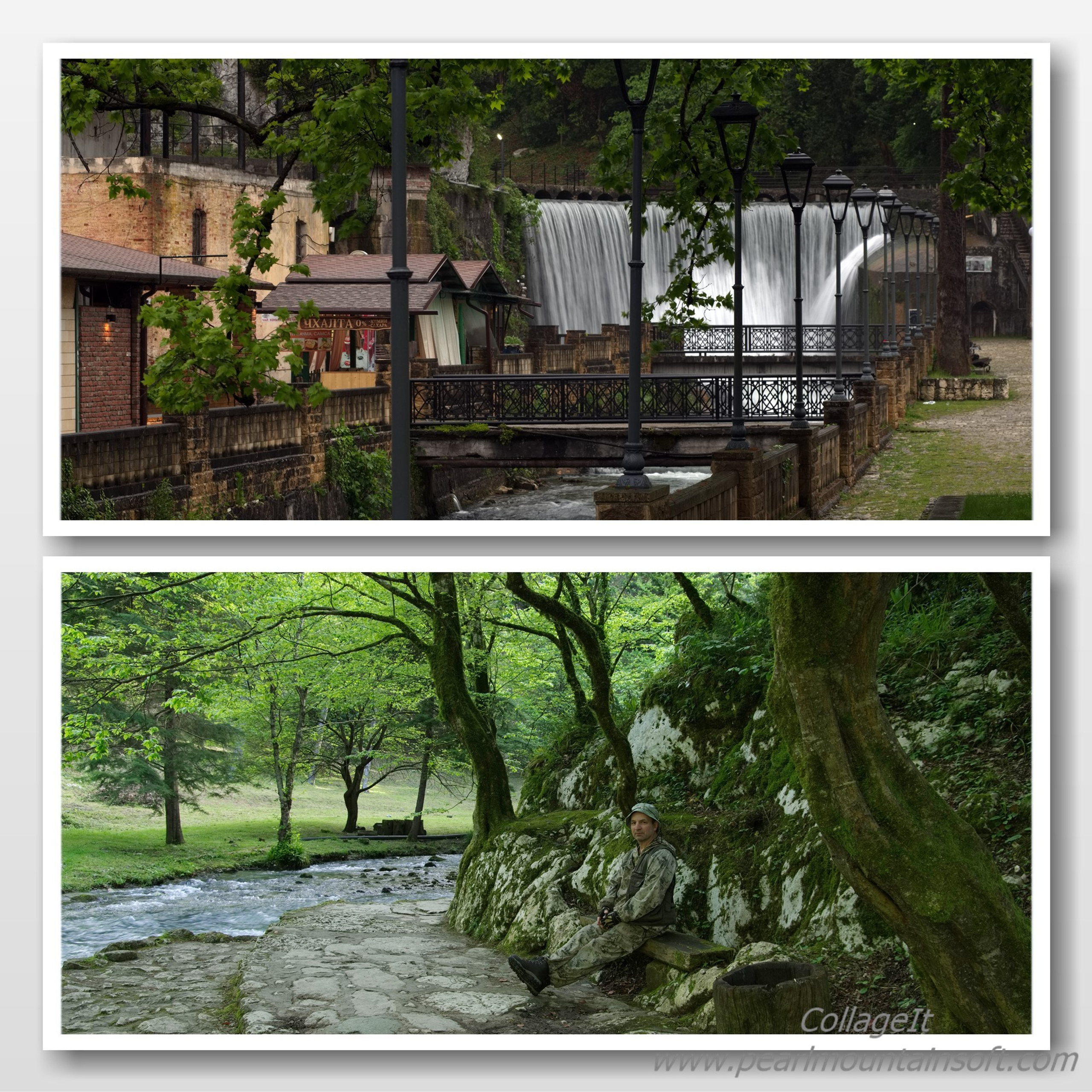 Новый Афон.Водопад.Тропа к гроту Симона Кананита.