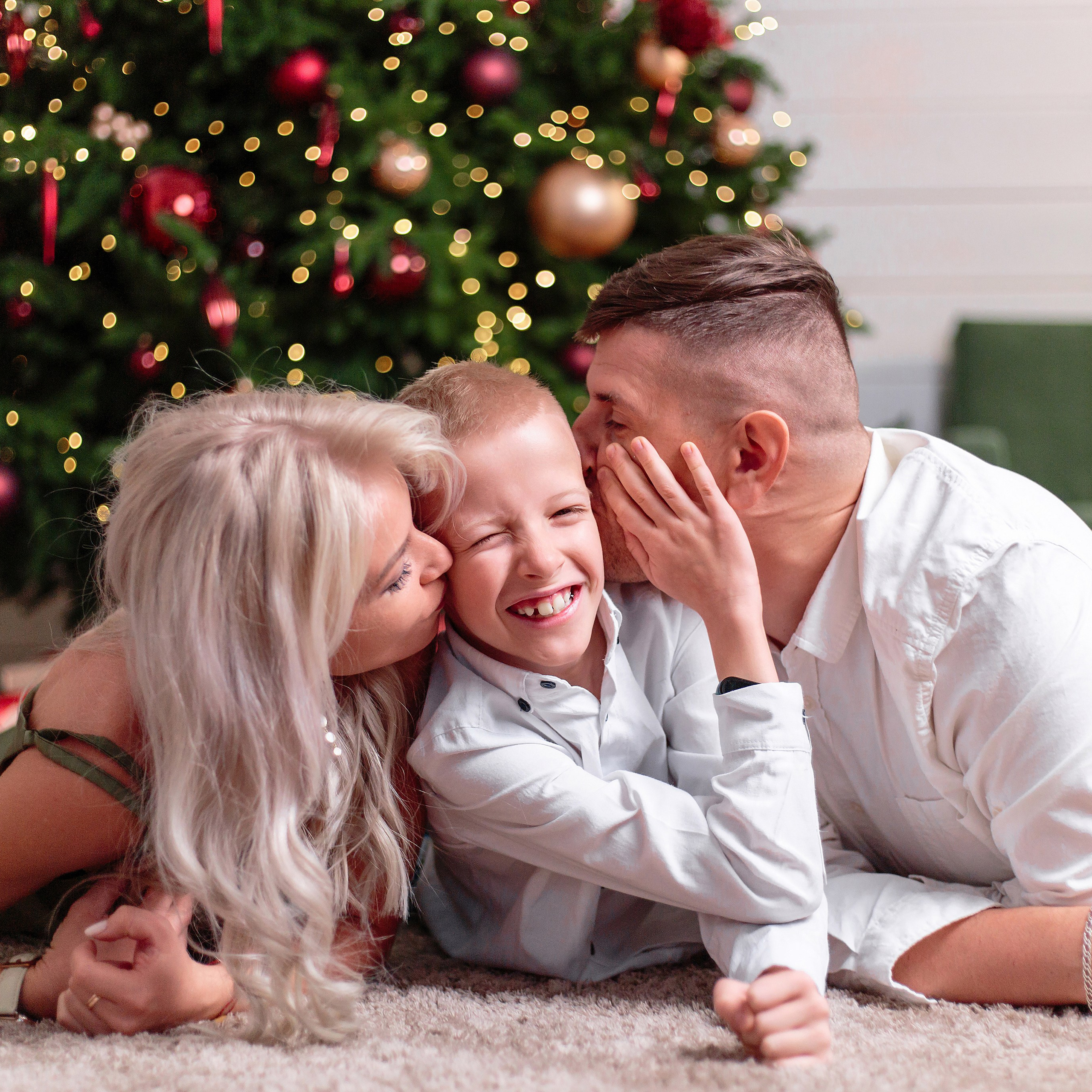 Новогодняя семейная съемка