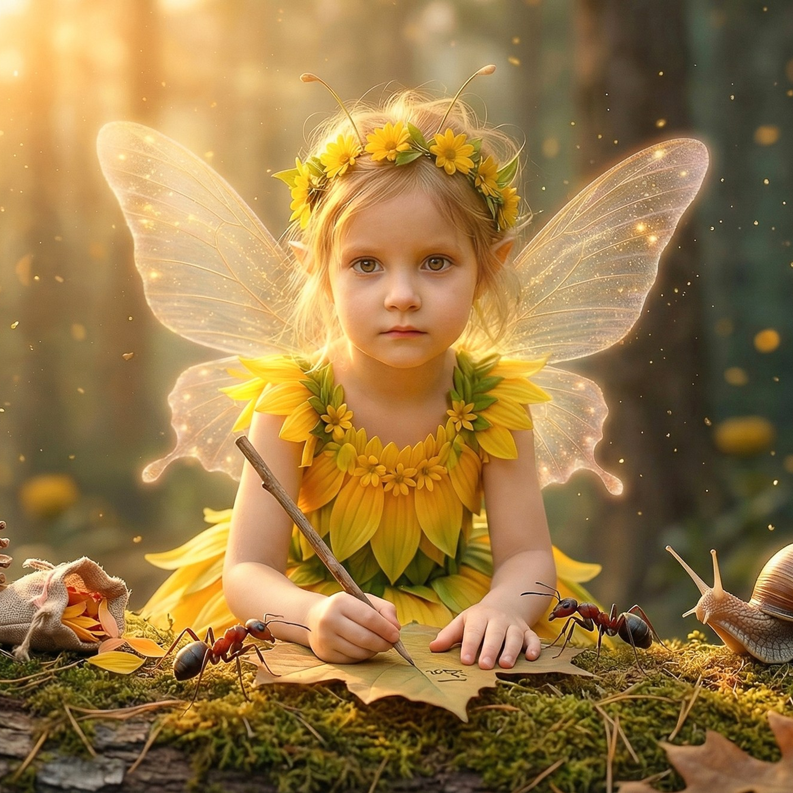 Фотокнига Фея и её друзья. Семейный и детский фотограф в Лабытнанги Антон Власенко