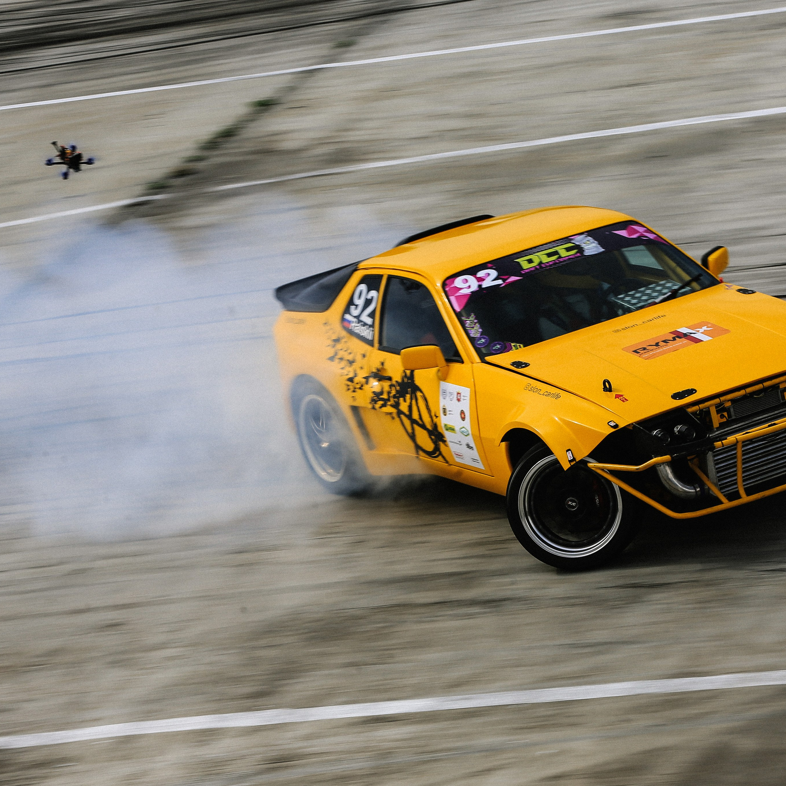 Этап соревнований по дрифту в Севастополе DCC