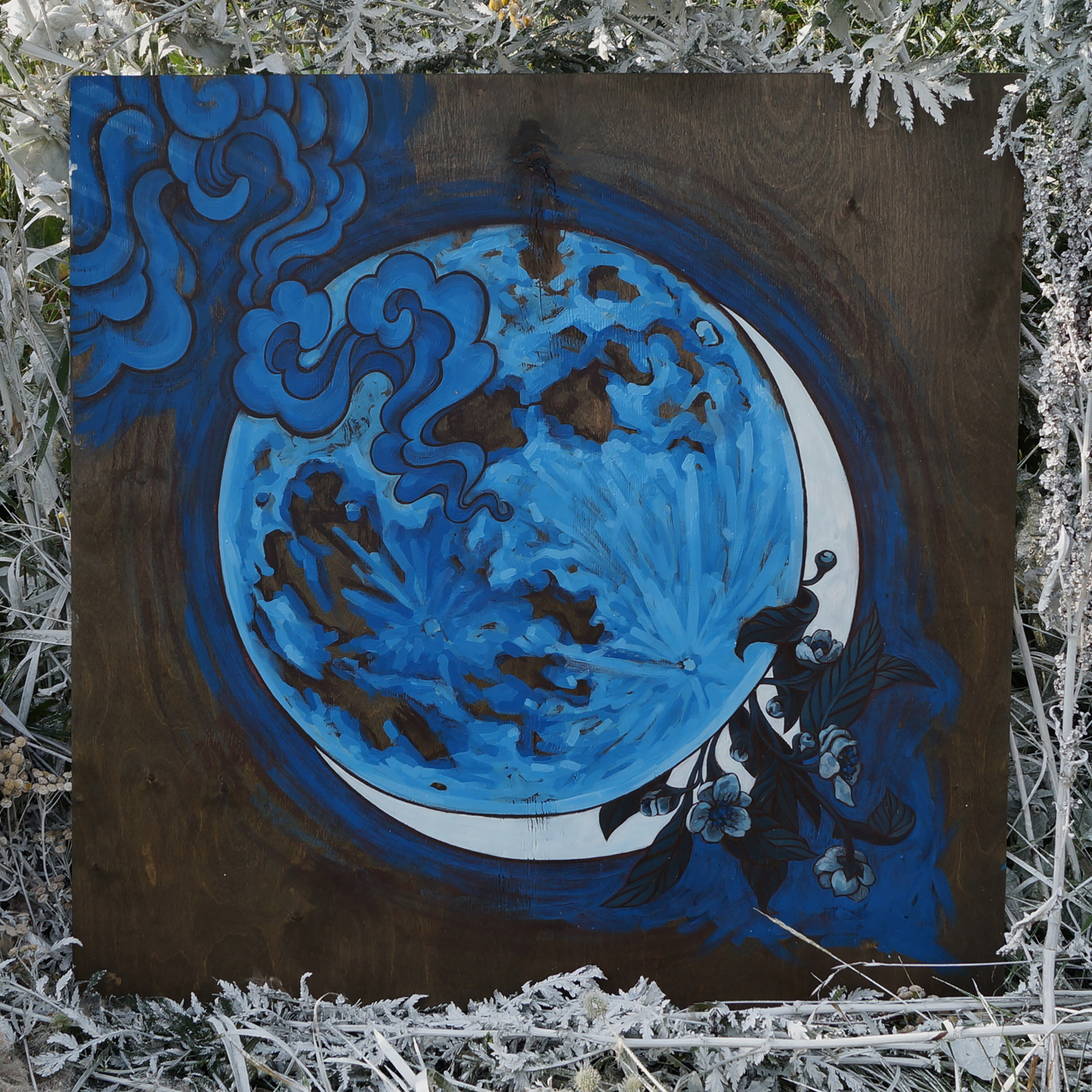 Сизый месяц