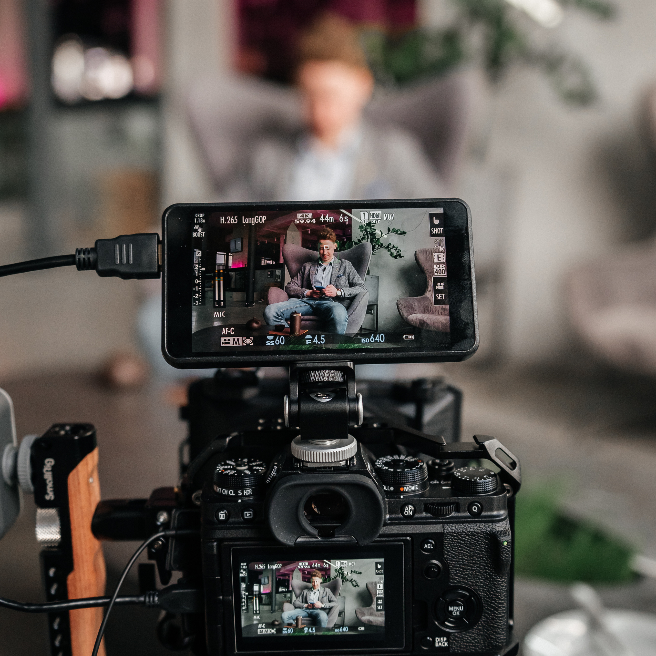 Съемка рекламного ролика