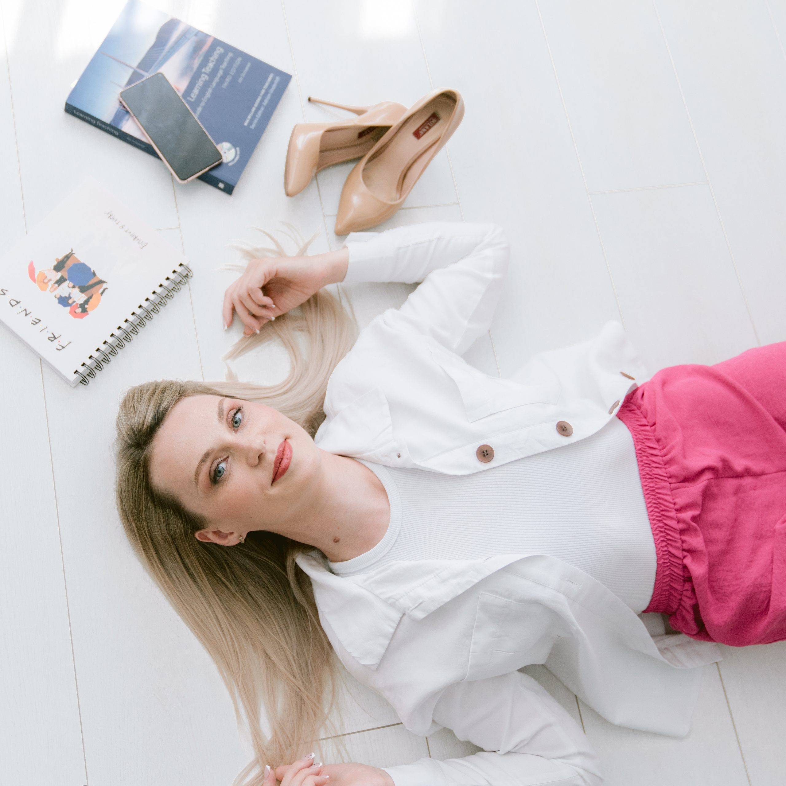 Elena. Shooting for social networks