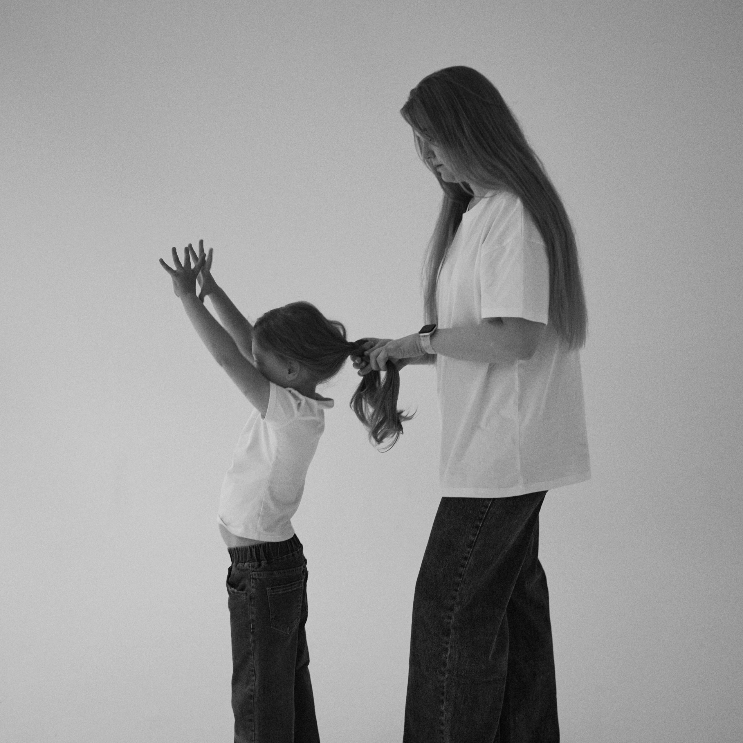 Мама с&nbsp;дочкой