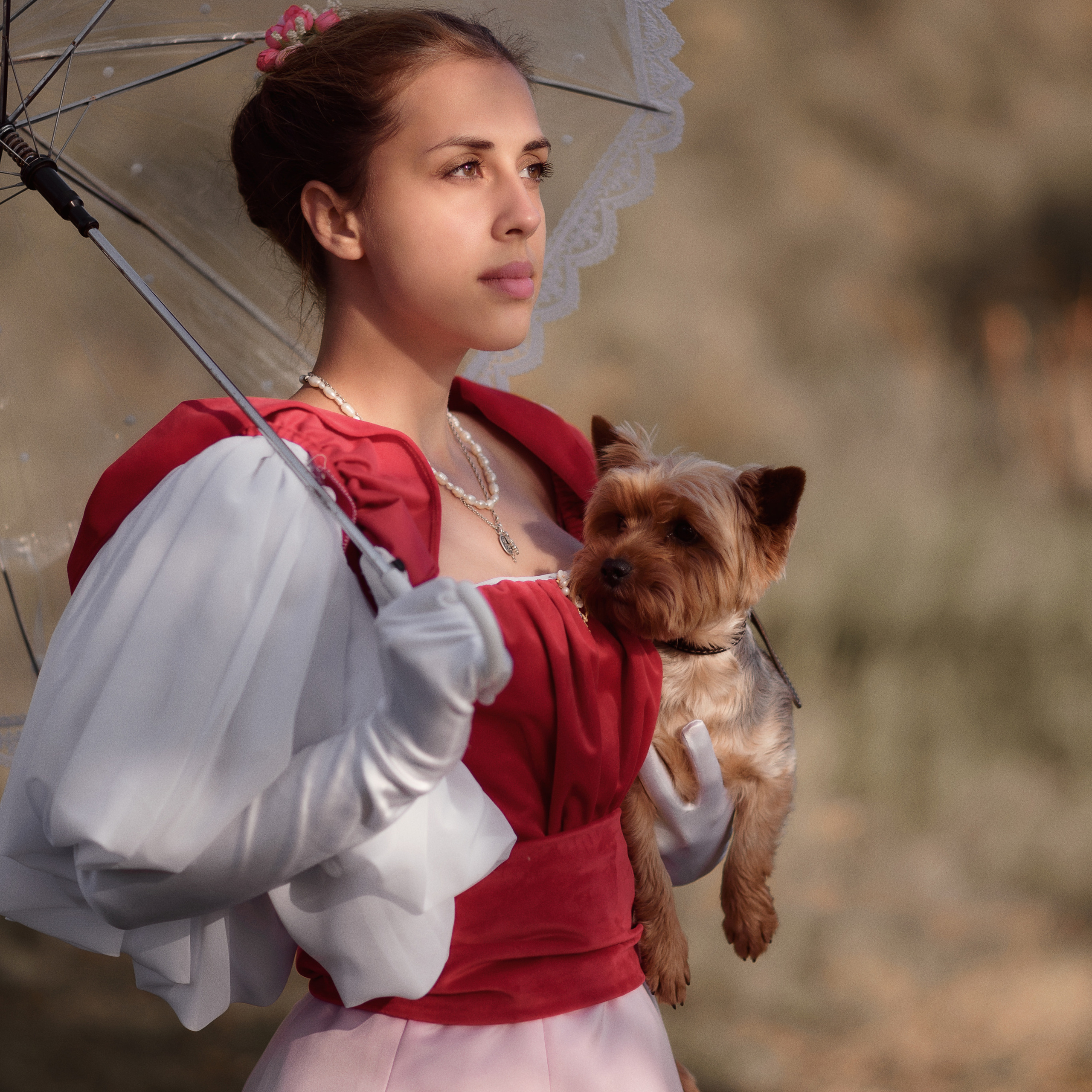 Дама с собачкой. Фотографы в Орле Шестопаловы Юлия и Юрий